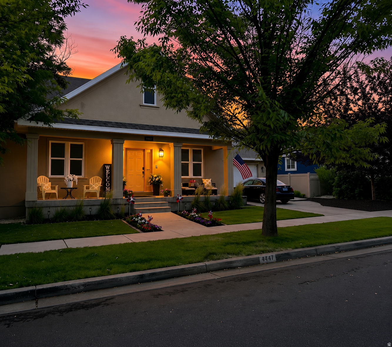 OPEN HOUSE THIS SATURDAY JULY 18th-2026 FROM 10 to NOON! SELLER IS OFFERING A $10K BUYER INCENTIVE WITH A FULL PRICE OFFER! BEAUTIFUL HOME WITH LARGE BACKYARD AND DECK!100% remodeled home with a main level that offers master suite (big walk-in closet, new flooring, paint and double sink vanity), open area great room (26 foot accent wall), separate living room, vaulted foyer and updated laundry room. New kitchen has glass tile, white quartz countertops, large island and ample storage with a roomy pantry. Upstairs offers two bedrooms with new paint/carpet and an updated full bathroom.  The walk-out basement has its own patio, kitchen (mother -in-law apartment), large cold storage, two  bedrooms (with large closets), fireplace, big family room, double sink bathroom and a 2nd laundry room (with sink and storage). This house has a great layout with lots of designated space on each level. (Basement is currently rented until the end of July) This house is located in a highly desirable area with only two blocks away from the Daybreak lake, restaurants, recreation center, pools, parks, trails and schools. Tree lined street with family neighborhood. Comfy front porch. Side garage. Easy to show!