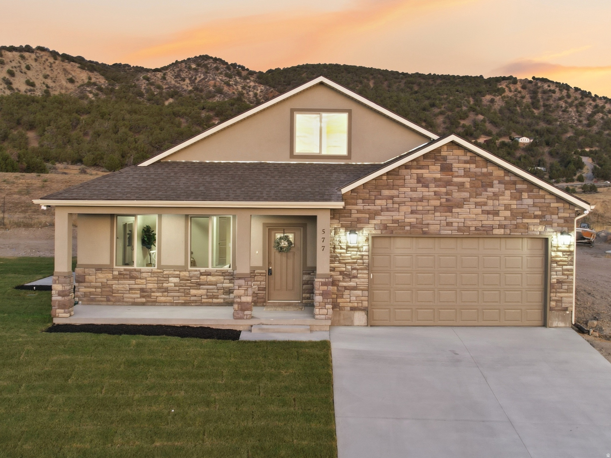 Thoughtfully designed for comfort and accessibility, this beautiful single-level home in Nephi offers ADA-accessible living on a large lot with plenty of parking. Featuring all above-grade living space, custom knotty alder cabinets, organic finishes, an 8-foot garage door, front landscaping, ceiling fans in every bedroom, and a security camera system. Move-in ready with an assumable VA loan available for qualified buyers!  Zero down financing available in this area, call today for a private tour!