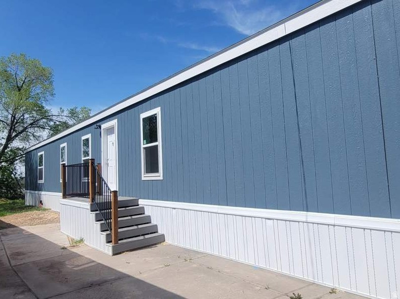 *** 1 month FREE lot Rent with purchase*** This beautifully crafted 1080 square feet manufactured home, built in 2026 by Cavco, offers a modern and comfortable living space in Clearfield. Featuring three spacious bedrooms and two full bathrooms, this residence is thoughtfully designed to accommodate your lifestyle. The open floor plan includes a welcoming living room that flows seamlessly into the dining area and kitchen, equipped with essential appliances such as an oven, fridge, and dishwasher. Additional conveniences include a dedicated laundry room with washer/dryer hookups, a hot water heater, and central air conditioning to ensure year-round comfort. Located within the Hidden community, this home benefits from a peaceful and well-maintained neighborhood setting. Hidden offers residents a blend of privacy and convenience, with easy access to local amenities, schools, and recreational opportunities in Clearfield. The community's friendly atmosphere and attractive surroundings make it an ideal place to call home, providing a perfect balance between suburban tranquility and modern living.