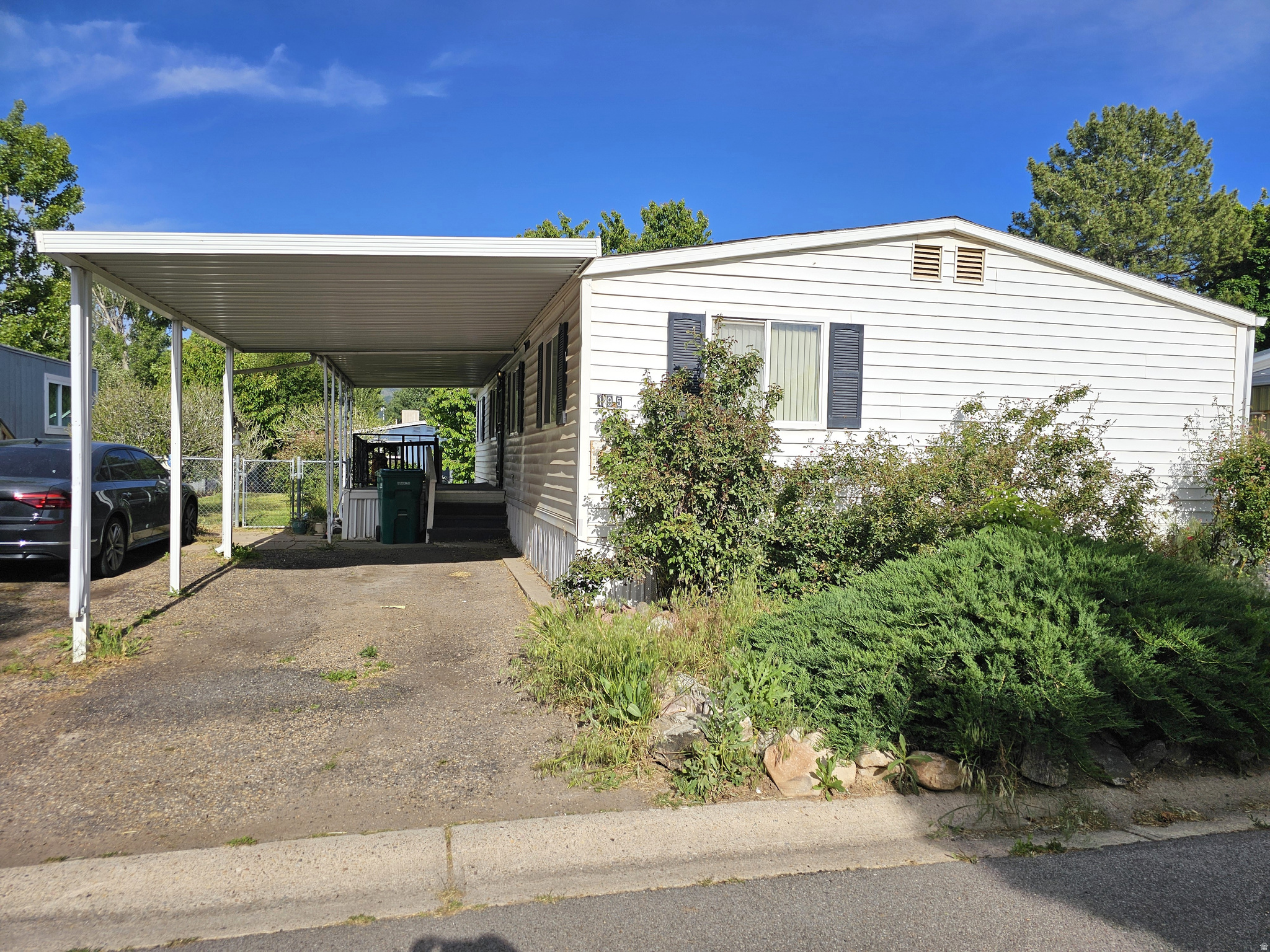 This Beautiful 3 bed 2 bath home is located in a wonderful park just minutes from HAFB. It features a covered deck with a great fenced in yard. This move in ready home has been mostly updated   Square footage figures are provided as a courtesy estimate only and were obtained from Davis County Assessors Office.  Buyer is advised to obtain an independent measurement. All buyers must be approved with the park.