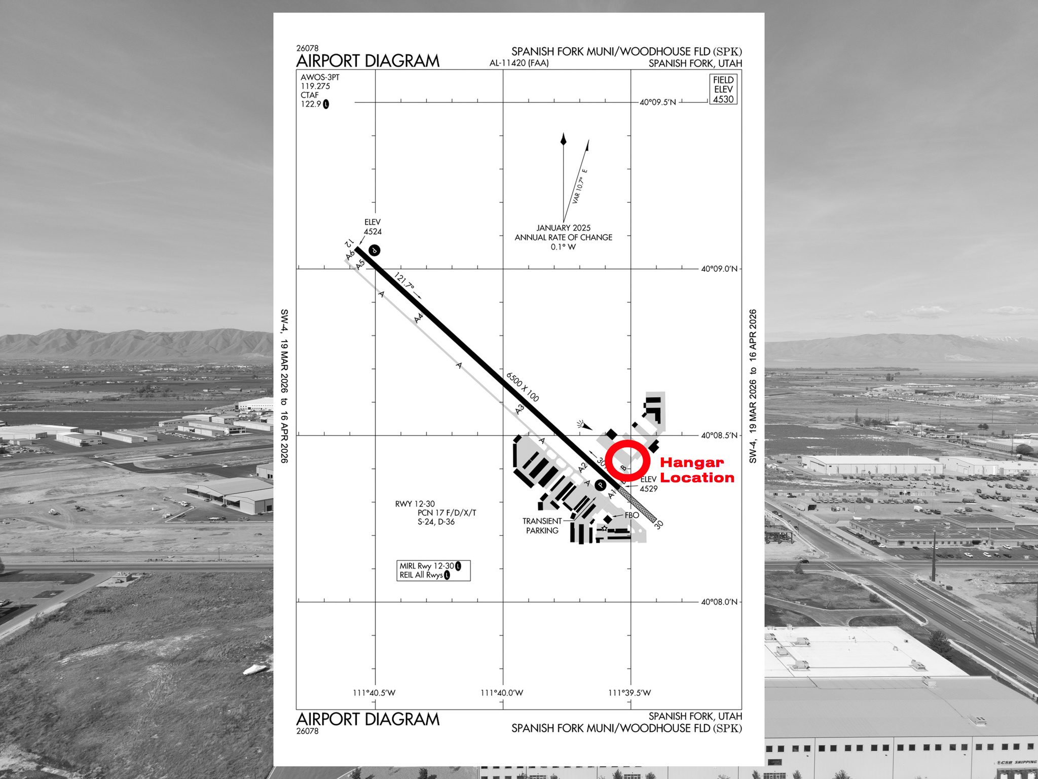 SPANISH FORK MUNICIPAL AIRPORT - Commercial Sale