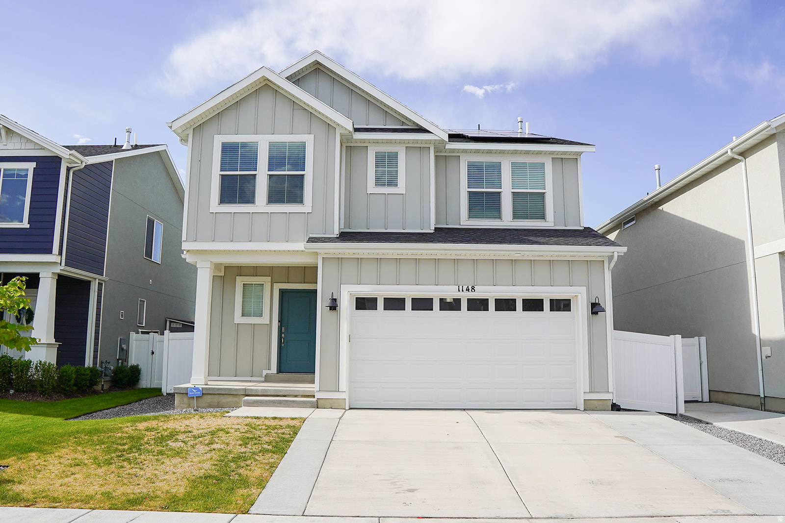 Welcome to this beautifully maintained home in the sought-after Northshore community, offering an open-concept layout designed for both everyday living and entertaining. The stylish kitchen features quartz countertops, Whirlpool stainless steel appliances, a gas range, built-in microwave, and durable hard-surface flooring throughout the main level. Upstairs, you'll find a spacious primary suite with a private bath and walk-in closet, along with two additional bedrooms and a full bathroom. Enjoy all that Northshore has to offer, including parks, pickleball courts, a clubhouse, and a community pool, plus added peace of mind with a smart home package and active radon mitigation system.
