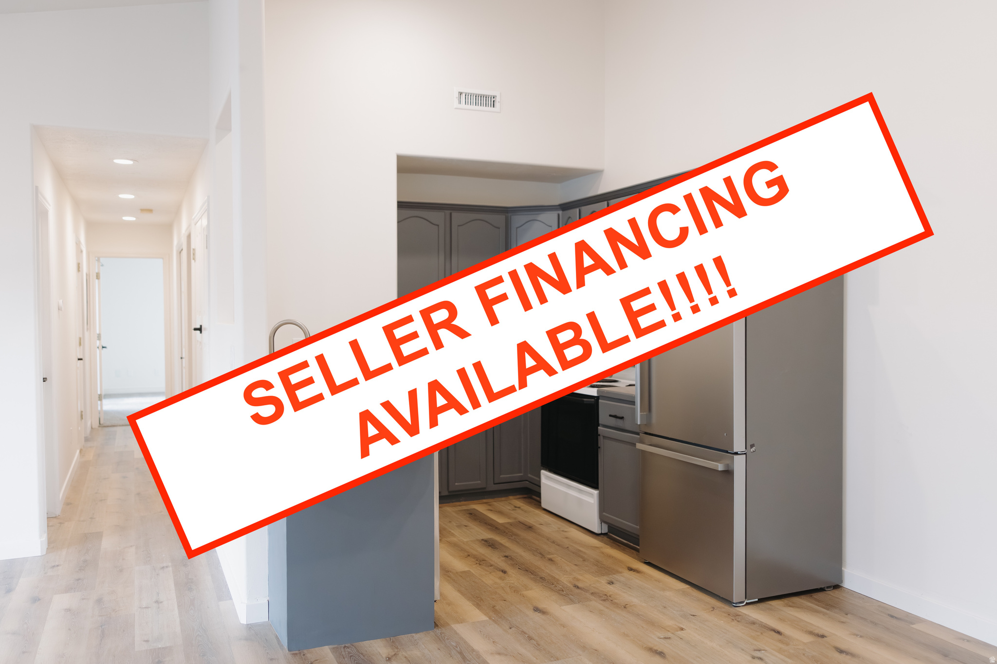 *** SELLER FINANCING AVAILABLE *** Come see this top floor condo conveniently located 2 minutes from I-15, shopping, and both Brigham Young and Utah Valley Universities. This well kept 3 bedroom, 1 3/4 bath unit features vaulted ceilings in the main living area and master, a large master bedroom with separate bath and private balcony with west facing views. Brand new carpet, LVP floors and trim. Well kept grounds with playground, basketball, dog park, and green space. 2 parking spaces, one covered and one uncovered, with additional parking available for purchase.