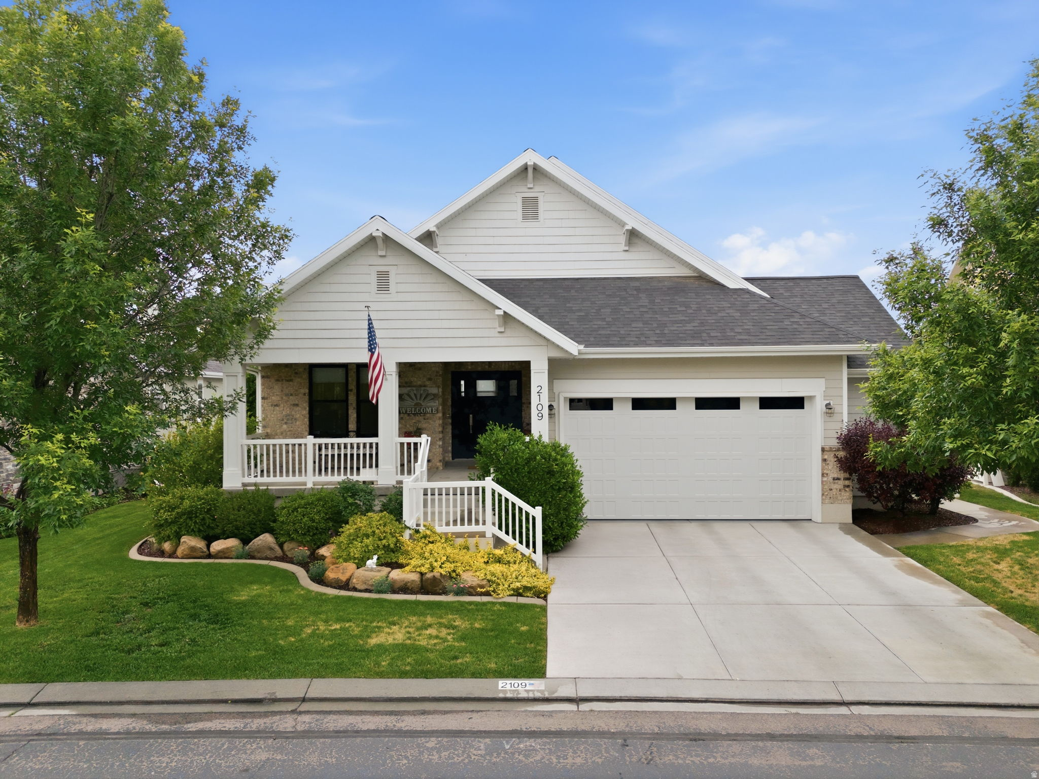 WOW!! AMAZING OPPORTUNITY!! BETTER THAN NEW!! AWESOME UPDATES Throughout!! Located in the HIGHLY SOUGHT-AFTER HARVEST PARK Community of MAPLETON!  This STUNNING HOME offers MOUNTAIN VIEWS, PARK-Like Landscaping & is Fully FENCED! Wonderful for GATHERING Friends & Family! Inside this STUNNING Home you will LOVE the OPEN FLOORPLAN w/SINGLE LEVEL LIVING & TALL/VAULTED CEILINGS!  The Lovely PRIMARY SUITE is so Spacious! Beautiful Bathroom w/MARBLE STYLE FLOORS & SURROUND, Double Sinks, Built-In Large BATHTUB & WALK-IN SHOWER w/Bench!!  The GOURMET KITCHEN Showcases Amazingly the QUARTZ COUNTERTOPS, GAS STOVE TOP, DOUBLE WALL OVENS, Plus the OVERSIZE BUILT-IN REFRIGERATOR/ FREEZER! The Kitchen Seamlessly opens up to the Awesome GREAT ROOM, FIREPLACE & DINING AREA.   An Additional Great Opportunity in the BASEMENT, it is 100% BEAUTIFULLY FINISHED w/Separate Entrance!  Unbeatable LOCATION! NEAR SCHOOLS & PARKS! This Home is a Perfect Balance of COMFORT, STYLE, & LOCATION!