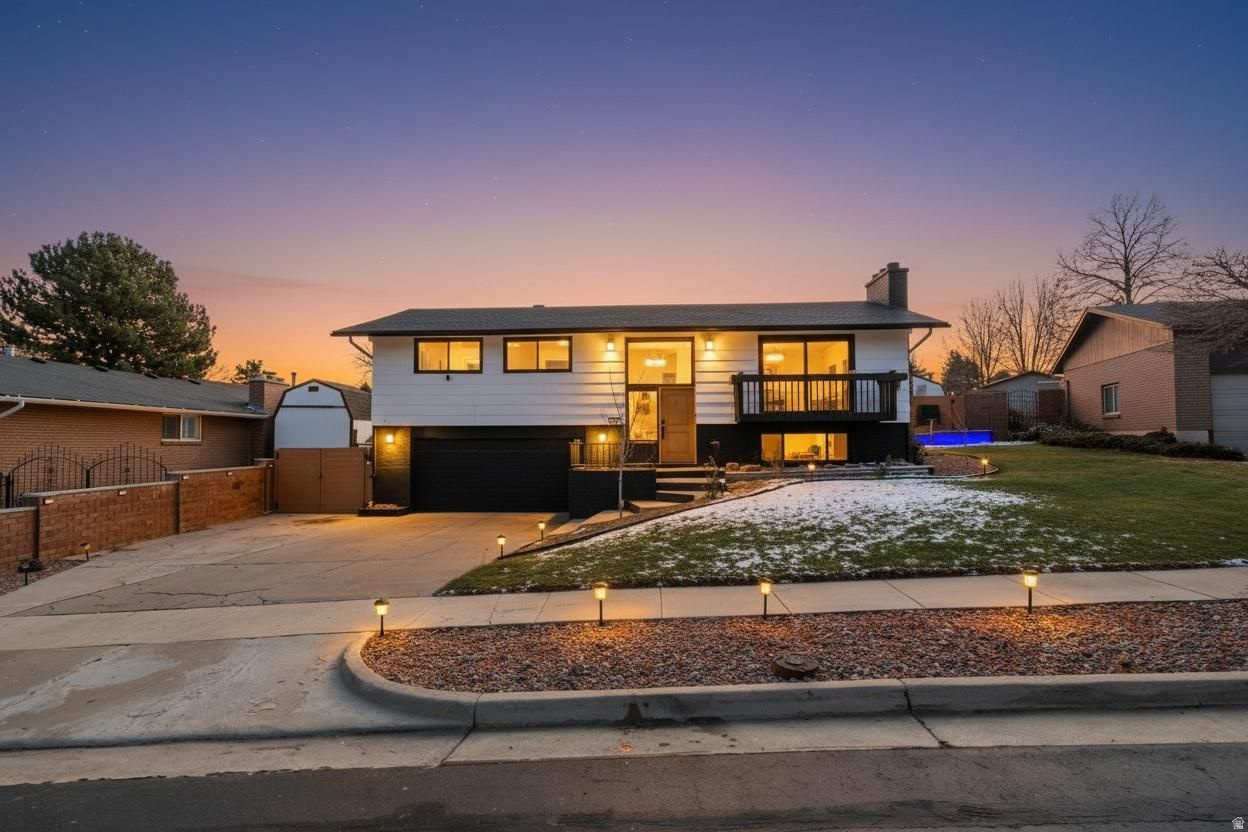 * Price Improvement ** New Appraisal March 2026 for $632,000 ** Sanctuary seeker and pool lovers - this is the one. Tucked in the sought after Blake Heights neighborhood, this beautifully updated home delivers true resort-style living with a professionally landscaped backyard and kidney shaped in-ground pool featuring a 10 foot deep end (Salt Water Pool). Enjoy serene evenings by the fire pit, relax under the pergola, and entertain with ease on the stamped concrete patio and low-maintenance xeriscape. Inside, the open-concept layout is bright and inviting with a 12-foot entry ceiling, large picture windows, and abundant natural light.  The upgraded kitchen boasts granite countertops, full-height backsplash, a massive island, and Google Fiber connectivity.  Two wood-burning fireplaces add warmth and charm.  Roof replaced in 2018, New pool cover (arriving any day), Pool heater replaced 2024, AC replaced 2024, newer appliances.  3 bedrooms & 3 baths with a large great room. Square footage figures are provided as a courtesy estimate only and were obtained from the county records. Buyers are advised to obtain an independent measurement.