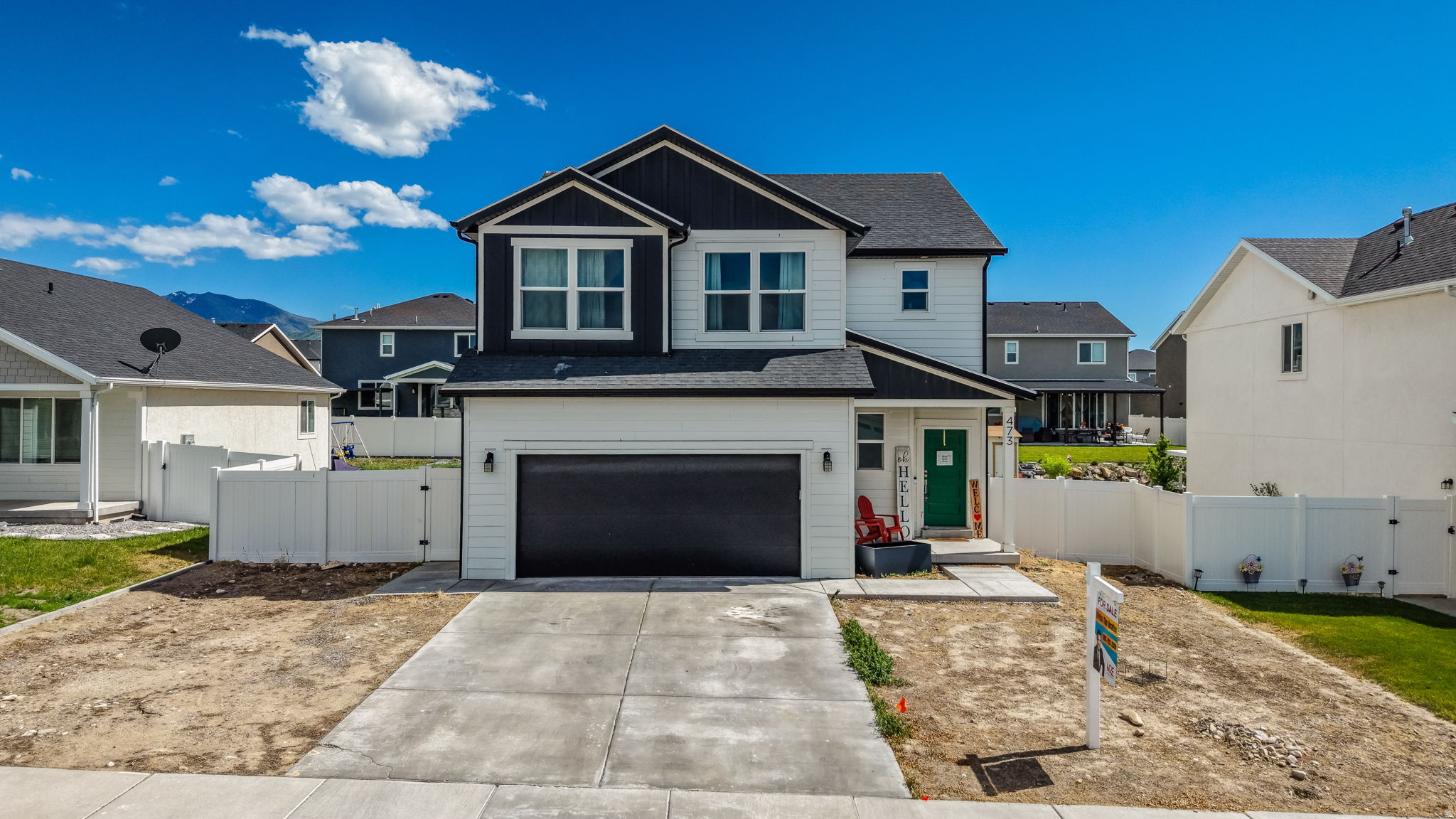 This newer home was built in 2021 and still feels like new. Filled with natural light, the home offers a clean modern feel and has been well taken care of. The solar panels help keep electricity costs lower. A great opportunity to own a newer home that is move-in ready. There is an assumable FHA loan of $405,000 at a 3.5% interest rate. SCHEDULE YOUR SHOWING TODAY!