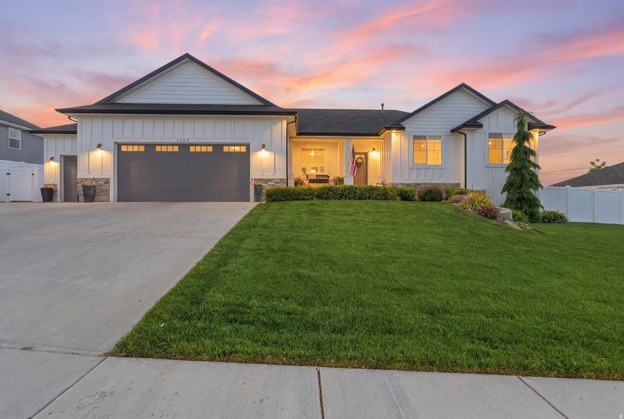 Don't miss this exciting opportunity to own a meticulously maintained 5-bedroom, 3-bathroom home with nearly 3,500 square feet and no HOA. Built in 2018, this property offers the perfect blend of space, comfort, and outdoor living. The beautifully landscaped backyard is an entertainer's dream, featuring a gazebo, fire pit, built-in trampoline, and plenty of room to relax or gather with friends and family. Pride of ownership shines throughout, making this move-in-ready home a standout in one of the area's most desirable locations. Seller willing to contribute up to $10,000 towards buyer's closing costs with an acceptable offer. Homes like this don't come along often. Square footage figures are provided as a courtesy estimate only and were obtained from County Records.  Buyer is advised to obtain an independent measurement.