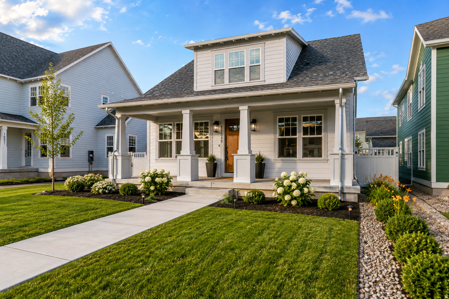 This new home was just finished and ready for move in. Located on Daybreaks coveted Island, one of the last new homes available. This home features a fully finished basement w/10' Ceilings, Theater room & wet bar.