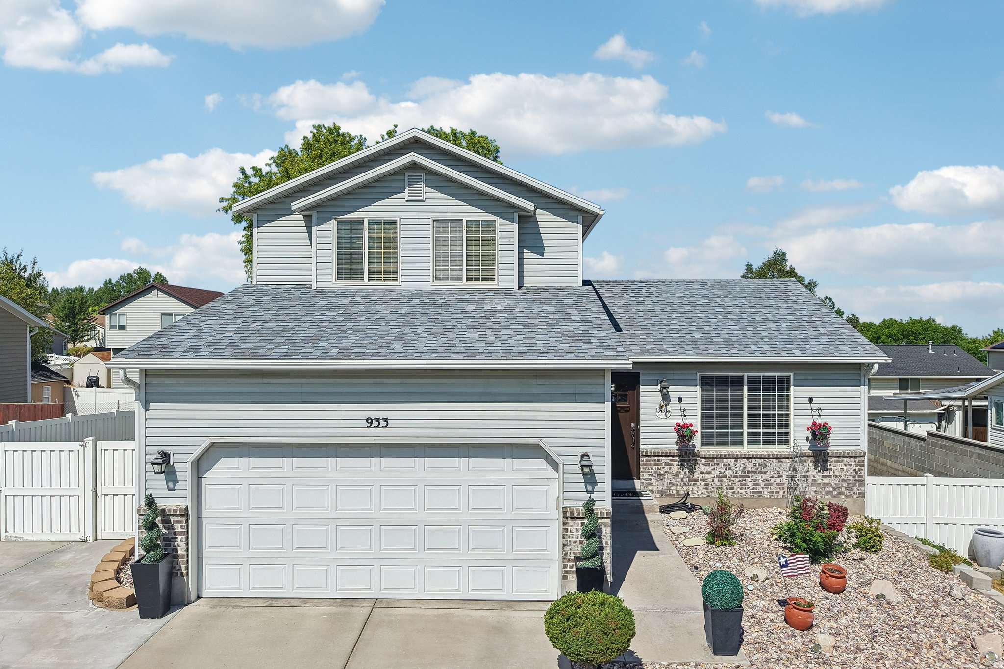 Welcome home to this beautifully updated home in Tooele's desirable Carr Fork neighborhood! Offering the perfect blend of modern comfort and peace of mind, this spacious residence features 5 bedrooms, 2.5 bathrooms, and a fully finished basement completed in 2022. The stylish interior showcases beautiful luxury vinyl wood flooring, elegant quartz countertops, and an inviting layout designed for both everyday living and entertaining. Major big-ticket updates were all completed in 2022, including a brand-new roof, new furnace, and new water heater-allowing you to move in with confidence and without the worry of costly future maintenance. Outside, you'll love the spacious 0.20-acre lot featuring full landscaping, stunning mountain and valley views, highly coveted RV parking, and a brand-new oversized storage shed providing plenty of room for tools, equipment, and outdoor gear. Perfectly situated near local schools, parks, and main roads, this exceptional home offers comfort, style, and convenience in one incredible package. Schedule your private tour today!