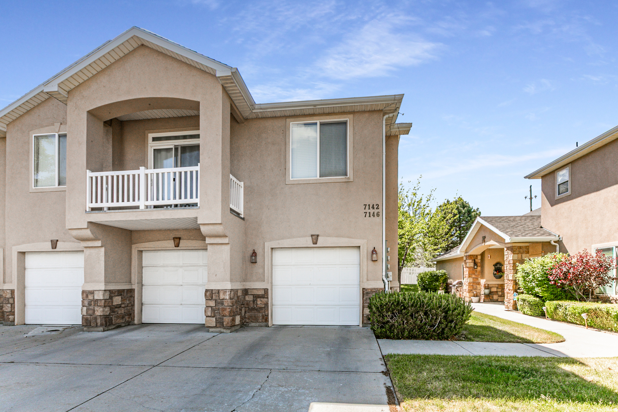 Beautiful West Jordan townhome with an open concept layout connecting the kitchen, dining, and living areas - perfect for entertaining or everyday living. The kitchen features a large island, while upstairs offers a second living area ideal for a home office, play room, or flex space. Spacious primary suite with private en-suite bath, covered patio, and 2-car garage. Enjoy great community amenities including a pool, gym, playground, and clubhouse. Hvac replaced 2022, Flooring replaced 2023, dishwasher & range 2024, Water heater replaced 2026, Conveniently located near shopping, dining, parks, and freeway access. Move-in ready and shows great - call today for your private showing!Square footage figures are provided as a courtesy estimate only and were obtained from County records.  Buyer is advised to obtain an independent measurement.