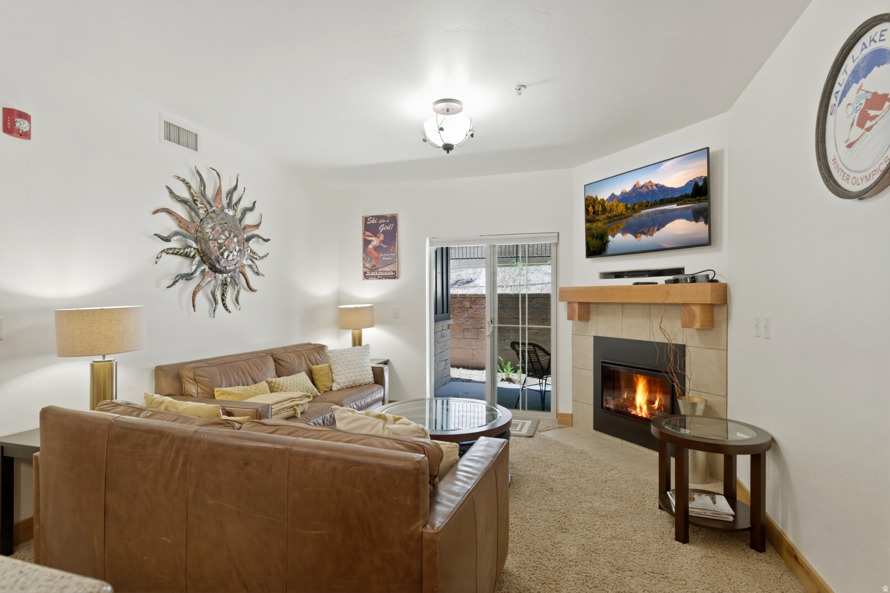 Courtyard-level convenience meets turnkey Park City ownership at 5501 Lillehammer Lane 4205 in The Lodges at Bear Hollow Village. Well priced 3 bedroom/2 bath, 1,328 sq ft condo is positioned as a compelling value with nightly rentals permitted, making it well suited for personal use, vacation ownership, or investment flexibility. A private patio, heated walkway access, and the resident-only hot tub just steps from the front door create an easy, comfortable mountain town experience. Inside, enjoy upgraded alder cabinetry, granite countertops, a kitchen island, tile flooring, A/C, two storage closets, and a primary bath with soaking tub and separate shower. Secure heated garage parking adds year-round convenience. Located just below Utah Olympic Park with access to trails, dining, shopping, Whole Foods, and the Free Bus route, this turnkey residence also includes clubhouse, pool, fitness room, BBQ area, parks, sun deck, half court, soccer field, and putting green amenities. Schedule your showing and see the value firsthand.