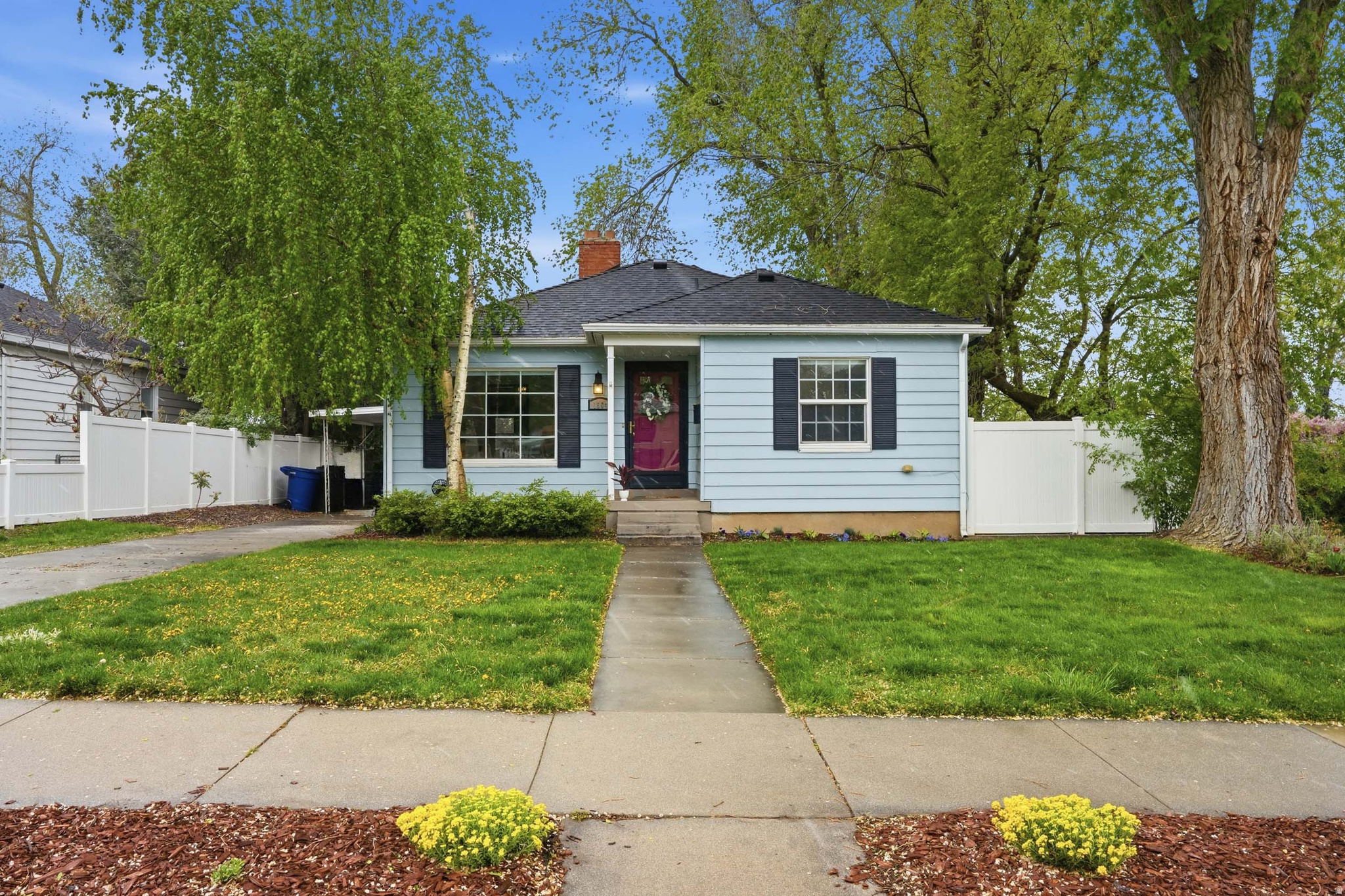 This thoughtfully updated home offers an exceptional blend of character, convenience, and lifestyle. Just minutes from Sugar House Park and the vibrant energy of the surrounding commercial district, you're surrounded by some of the city's best dining, shopping, and local favorites, all within easy reach. The home itself has been tastefully refreshed with recent updates, such as a beautifully improved primary bedroom with a walk-in closet and direct access to the remodeled bathroom that creates a comfortable, private retreat. New carpet and fresh paint throughout add a clean, modern feel while preserving the home's inviting warmth. And the majority of the home furnishings are included at no additional expense.  Natural light fills the living spaces, offering an ideal setting for relaxed living. Whether you're enjoying a quiet morning at home or heading out to explore nearby cafes, boutiques, and parks, this location supports the lifestyle the area is known for. With close proximity to Westminster University, as well as quick access to downtown, the University of Utah, and major commuting routes, this home offers both immediate enjoyment and long-term value in one of Salt Lake City's most desirable communities.