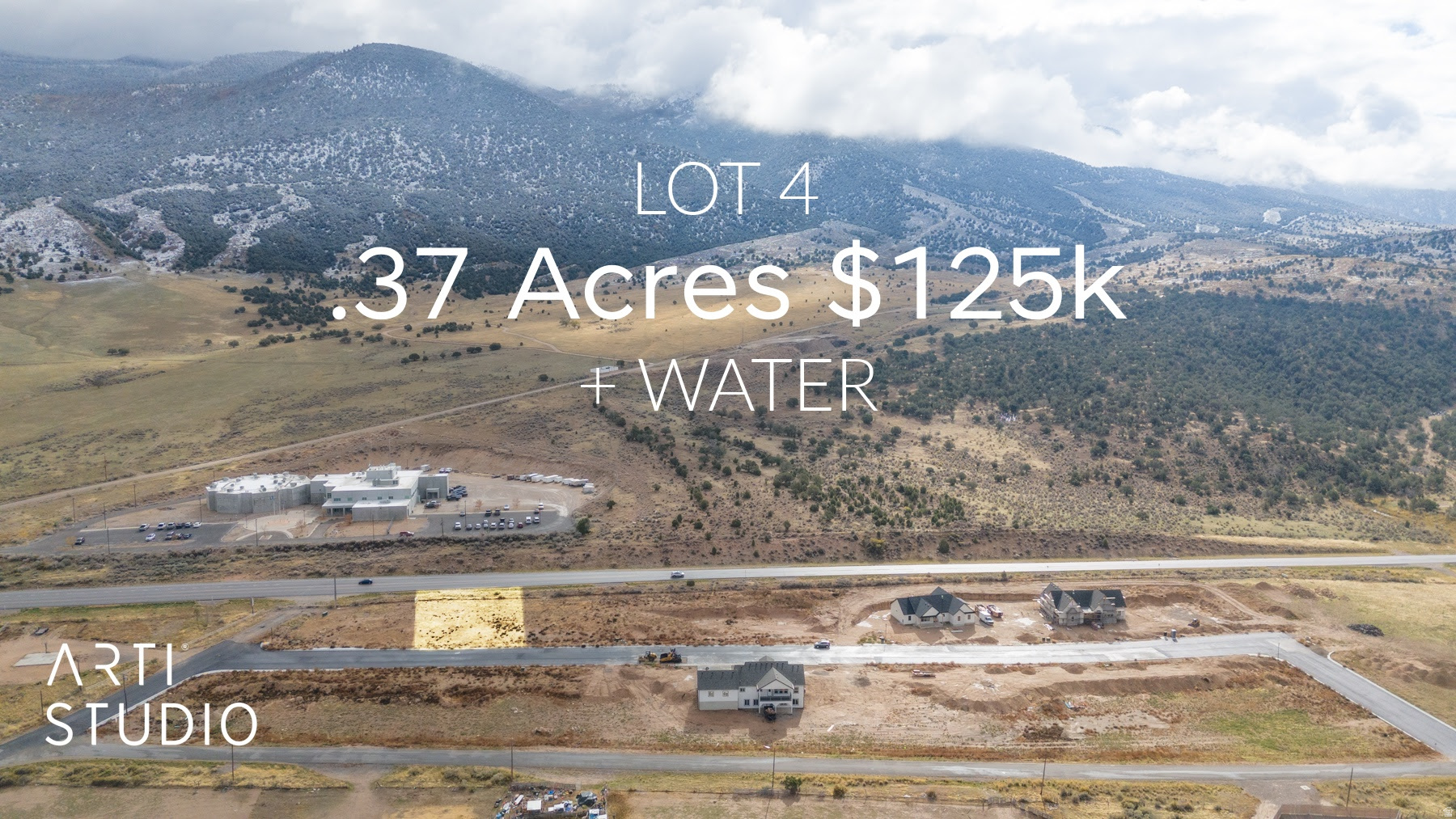 LOT 4 (.37 acres) Available in the new subdivision of Manti Crystal Springs build your dream home where you can stretch out, relax and enjoy beautiful views within a hop, skip and a jump from Manti's downtown. These Improved lots have water power and sewer and are ready for your custom home. Bring your own builder and plans, OR we can build to suit with your plans or ours. Don't forget to bring your horses, cows, goats or chickens, they are welcome! There is culinary water from the city and pressurized irrigation will be installed and available for use to each lot. This neighborhood is planned for comfortable homes and spacious surroundings that fit into an elevated country feel with NO HOA! (See our CC&Rs for details). Drop by and pick your lot today!