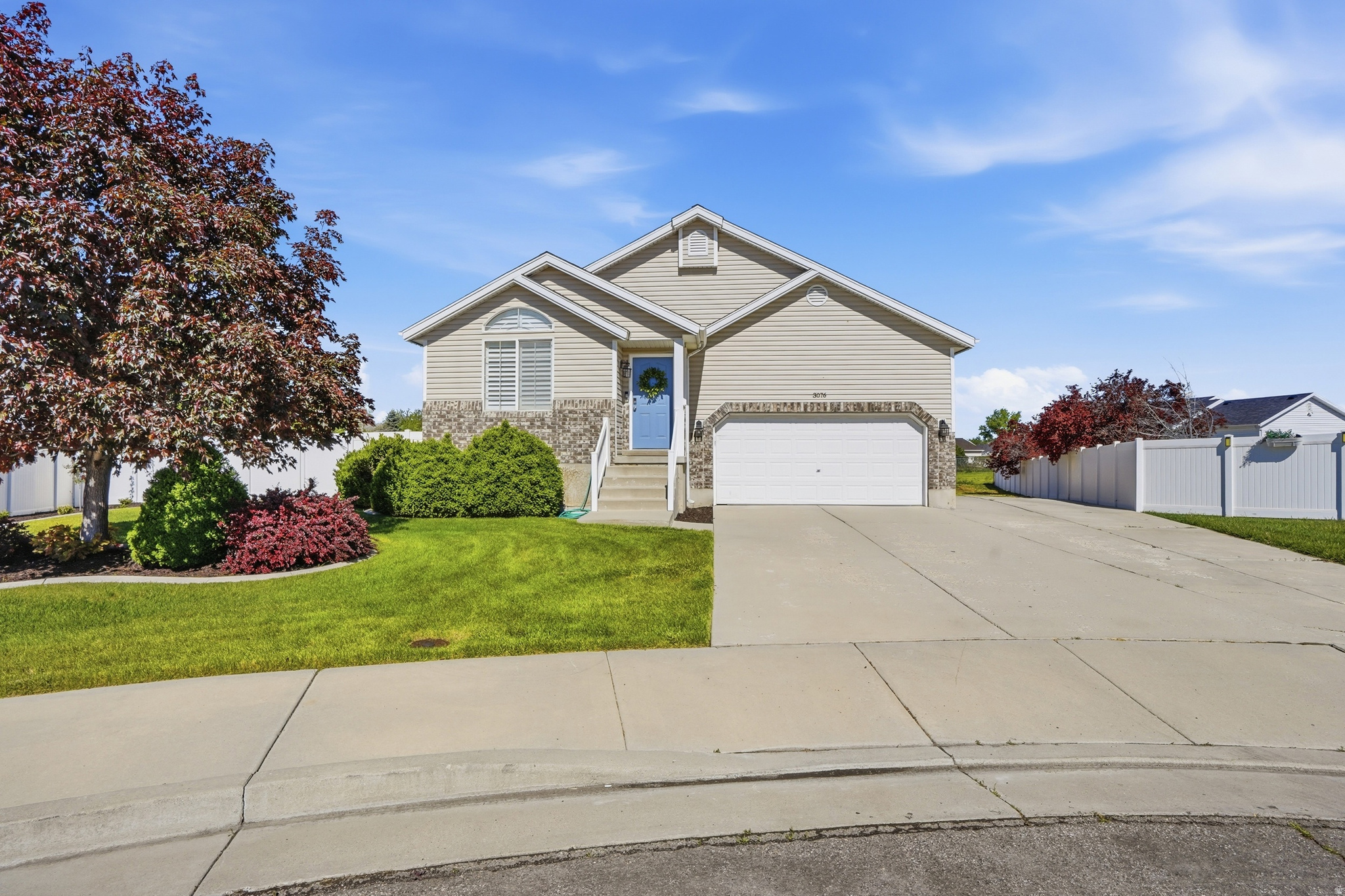 Over 1/4 acre home Nestled in a welcoming neighborhood filled with true pride of ownership, this home has been the backdrop for countless cherished memories, from holiday gatherings and birthday celebrations to late-night laughter with family and friends. It is easy to understand why the current owner has loved calling this place home.  Step inside to an open and inviting main level featuring vaulted ceilings, abundant natural light, and comfortable spaces designed for both everyday living and memorable entertaining. The kitchen has been refreshed with newly painted cabinets, large pantry and all appliances are included, including the washer and dryer, making this home truly move-in ready.  The unfinished basement provides an incredible opportunity to design and grow the space to fit your lifestyle and future needs. Whether you envision a second living area, additional bedrooms, a theater room, game room, gym, or an expansive entertainment space, the possibilities are wide open for customization and added value.  Outside, full roof replacement in 2024, the deep lot offers exceptional flexibility with plenty of room to store and park recreational vehicles, trailers, toys, or additional equipment. Exterior JellyFish lighting adds both convenience and year-round ambiance, while the instant hot water heater brings an added touch of everyday comfort and efficiency.  Whether hosting summer gatherings, celebrating milestones, or simply enjoying quiet evenings at home, this property offers the perfect setting to create lasting memories for years to come.  Square footage figures are provided as a courtesy estimate only and were obtained from county records.  Buyer is advised to obtain an independent measurement.