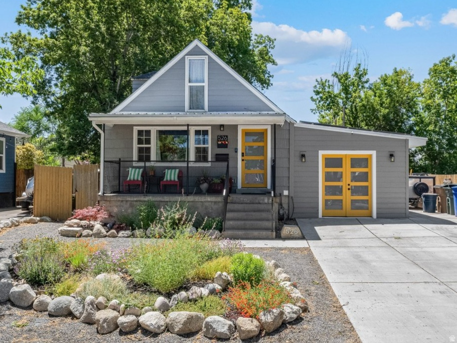 Charming Cottage - In the heart of Salt Lake.  Remodeled throughout w/ many upgrades.  Roof replaced in 2018/ Pex plumbing in 2018/ Electrical breaker panel and electrical in 2019/ Both bath remodel w/ new fixtures/ Garage converted into separate family room 2022/ Large open kitchen with hardwood floors/ Solar panels installed in 2024.  Central air replaced 2018/ New fiberglass entry and back door/ New windows. Lots of natural light brings this home to life.  And, during the evening hours you have new recessed canned light to brighten the rooms. The yards are beautifully landscaped with perennials and a drip line to help maintain moisture throughout the dry season. Chicken coop allows you to get fresh eggs daily/ Driveway addition.  Tuff shed for additional storage.  Buyer to verify all information.  Square footage per county record.  Very clean - A must see !!!!!!!!!!