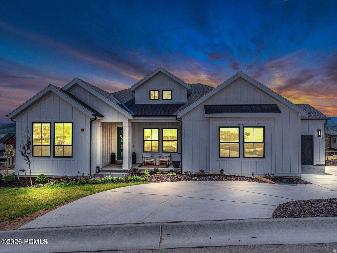 Easy to Show!! This Stunning Park City home offers space, light, views, and an unbeatable location and lifestyle. Located on a premium corner - acre lot, this almost new, beautifully maintained residence features approximately 5,500 square feet, 5 bedrooms, 5.5 bathrooms, plus an additional versatile flex space currently used as a bunk room--but perfect for a man cave, a 2nd home office, a gym, or media room. Designed with a family-friendly, open floor plan, the home flows effortlessly for both everyday living and entertaining large groups. High-end finishes, luxury appliances, thoughtfully designed upgrades, and smart design details create a home that feels very spacious, yet warm, generational and timeless. Enjoy mountain views, breathtaking morning sunrises to the east, and an abundance of natural light throughout the home. The south-facing front porch is ideal for sunset views and relaxing evenings outdoors. This home is priced well below comparable properties in the neighborhood, offering an exceptional value in today's Park City real estate market. The neighborhood is a dream for families, with a bus stop directly behind the home, sidewalks, walking paths, rail trail access and outstanding community amenities including a clubhouse with swimming pool, pickleball courts, basketball court, playground, dog park, and expansive grassy fields. Located in the highly sought-after Park City School District, just minutes from Main Street Park City, Old Town, Deer Valley Resort, Mayflower East expansion, and Park City Mountain Resort, this home offers quick access to world-class skiing, dining, shopping, and year-round recreation. If you're searching for a Park City family home, mountain lifestyle property, or luxury home near Deer Valley, this pristine, amenity-rich residence checks every box. Don't miss this rare opportunity!