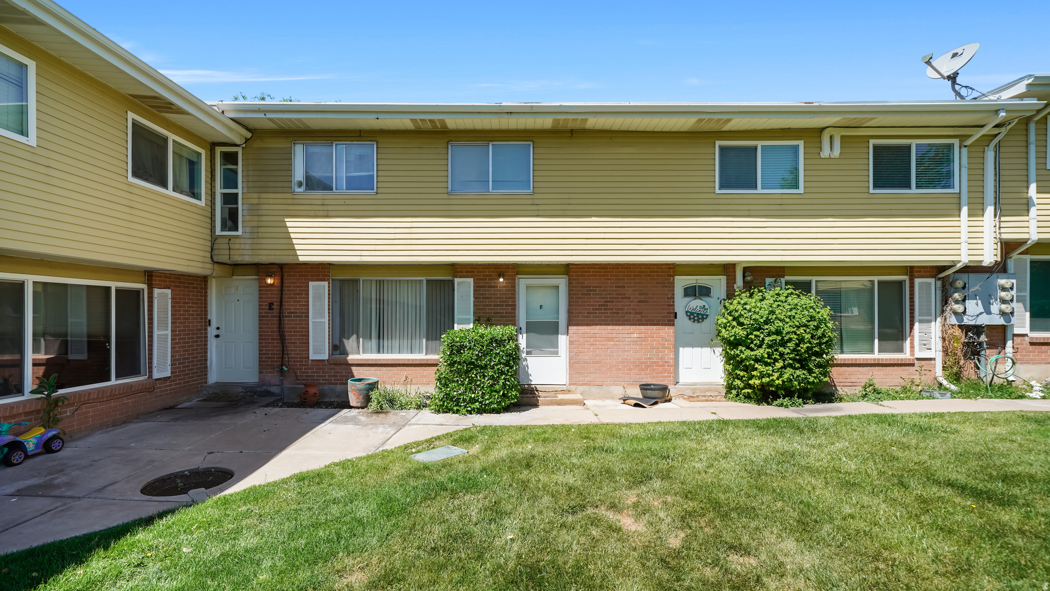 Welcome to this charming three bedroom two bath townhome located on the east side of Layton. This property offers an excellent opportunity for first time home buyers seeking an affordable entry into homeownership or for savvy investors looking to add a strong rental to their portfolio. Its convenient proximity to Hill Air Force Base makes it especially appealing for military families or professionals in need of reliable rental housing with easy access to base. Step inside to find a functional layout with ample natural light and comfortable living spaces. The kitchen features fresh newly installed vinyl plank flooring that provides a modern durable touch while the newer water heater delivers peace of mind for years to come. With three bedrooms and two full bathrooms this home provides plenty of room for everyday living or accommodating tenants. While the property is solidly built and ready for its next chapter it does offer room for personalization through some cosmetic updates. Priced accordingly this represents a fantastic value for buyers willing to add their own style. The seller is also open to providing a carpet allowance with a full priced offer making it even easier to move in or start generating rental income right away. Do not miss out on this well situated townhome in a desirable Layton location. Schedule your showing today and discover the potential that awaits. Square footage figures are provided as a courtesy estimate only and were obtained from County records. Buyer is advised to obtain an independent measurement.