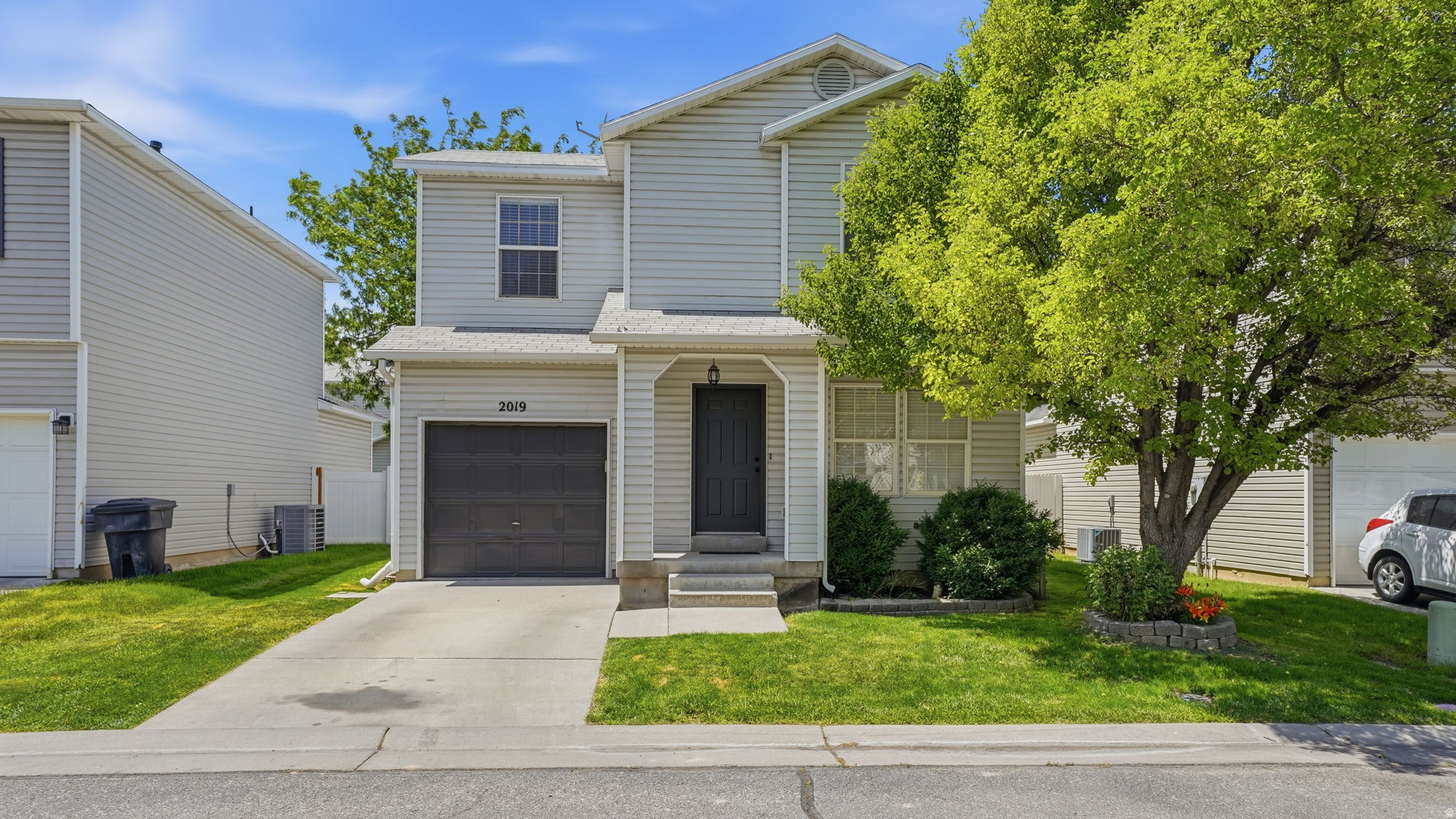Move-in ready and beautifully updated, this charming 3-bedroom, 1-bath two-story home offers the perfect blend of comfort, style, and value! Built in 1999, you'll love the new main-floor carpet, modern fireplace, updated lighting and electrical, new furnace (2024), and new A/C (2025). The fully fenced yard provides plenty of space to relax, entertain, and play. Conveniently located near shopping, dining, parks, schools, and everyday amenities, this turnkey home is a fantastic opportunity for first-time buyers, downsizers, or anyone seeking an affordable, updated home in a great location.
