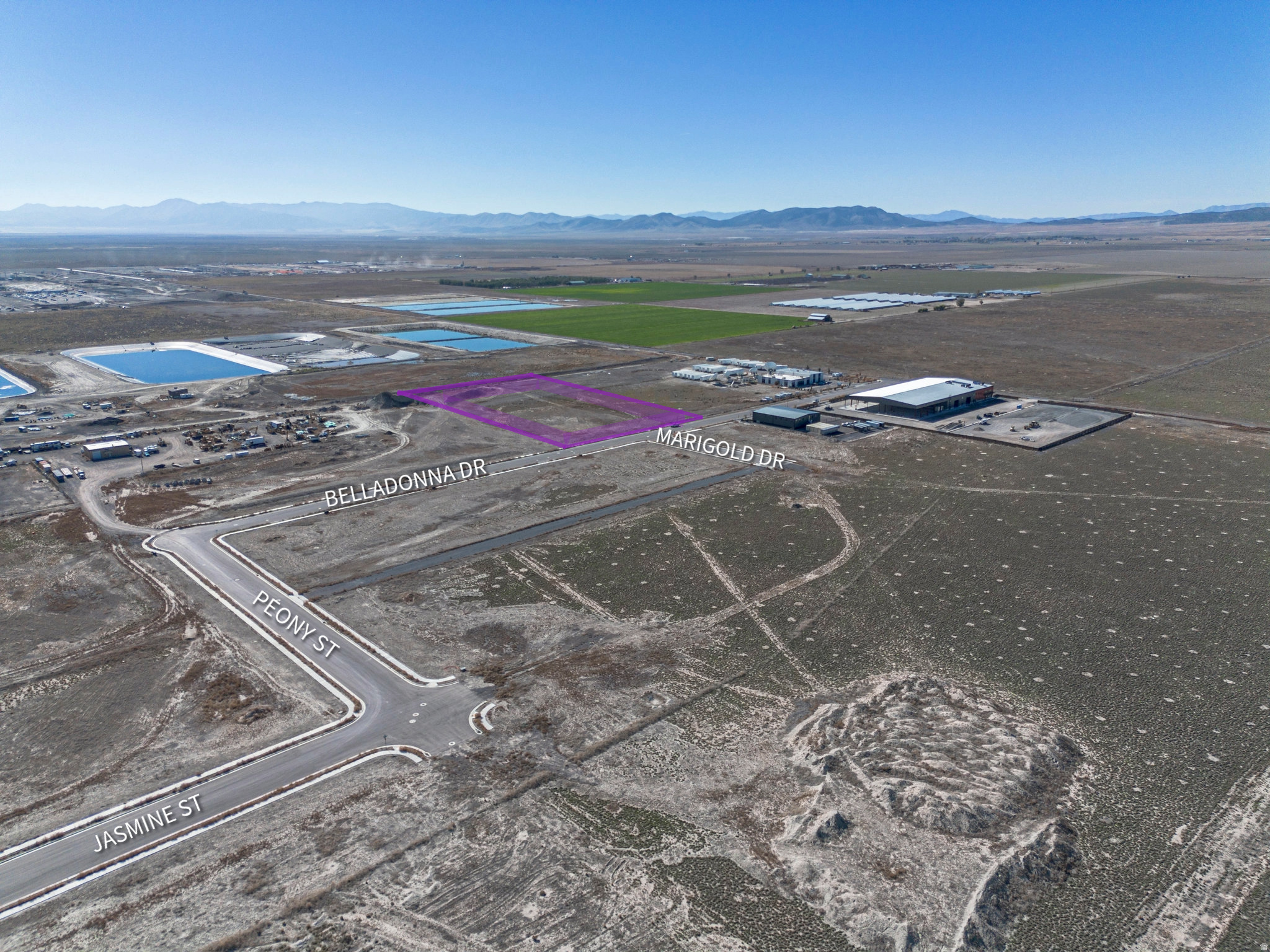 Excellent 4.21-acre industrial lot in the Sweetwater Industrial Area of Eagle Mountain. Flat, build-ready site with power, sewer, water, and gas stubbed to the property line. Located on Belladonna Drive, this parcel offers curb, gutter, sidewalks, and easy truck access within a fast-growing industrial corridor.  Ideal for warehousing, flex space, or contractor operations, this lot is surrounded by new commercial, active development and infrastructure expansion such as Meta and Google, this lot offers exceptional value and long-term potential.Zoned Industrial, it offers flexibility for a wide range of uses with strong visibility and long-term investment potential.  Additional parcels available from 1.87 to 206 acres - inquire for Offering Memorandum.