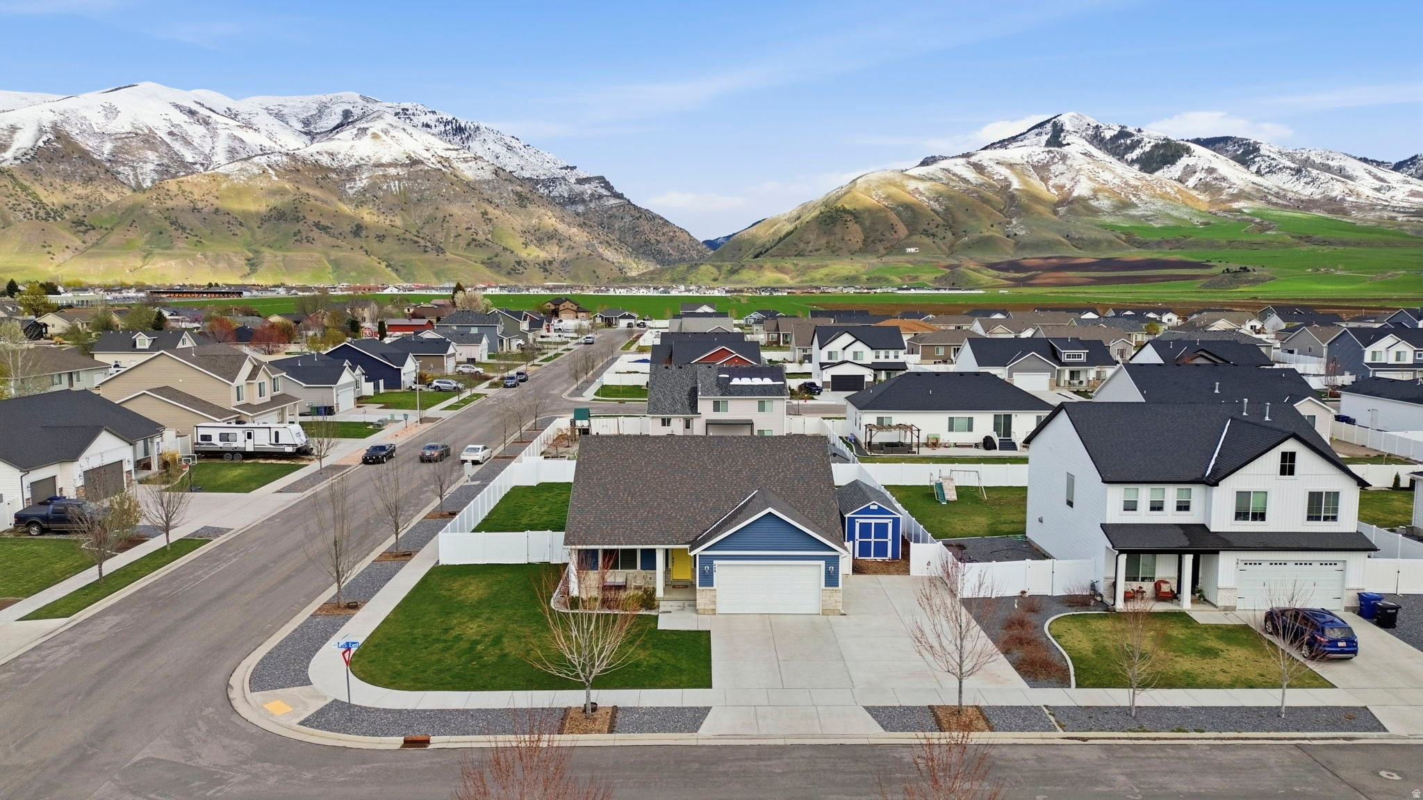 **Back on the market** The buyers financing fell through, but the home has already passed inspection and appraisal! Tucked away in the heart of Hyrum, this 4-bedroom, 3-bathroom home offers the perfect blend of comfort, convenience, and outdoor adventure. Located just minutes from Logan, you'll enjoy small-town charm with quick access to everything you need-plus you're only an hour from Bear Lake and just moments from Hyrum Reservoir and Blacksmith Fork Canyon.  Surrounded by scenic trails, fishing spots, and breathtaking mountain views, this home is ideal for anyone who loves the outdoors. Inside, you'll find a well-maintained space designed for everyday living and easy entertaining. Thoughtful upgrades include a 50 Amp EV hookup, a radon mitigation system for peace of mind, and outdoor gas hookups-perfect for summer BBQs and evenings spent soaking in the views.  If you've been looking for a home that offers both lifestyle and location, this one checks all the boxes.   All information provided as a courtesy only. Buyer and buyer's agent to verify all information.