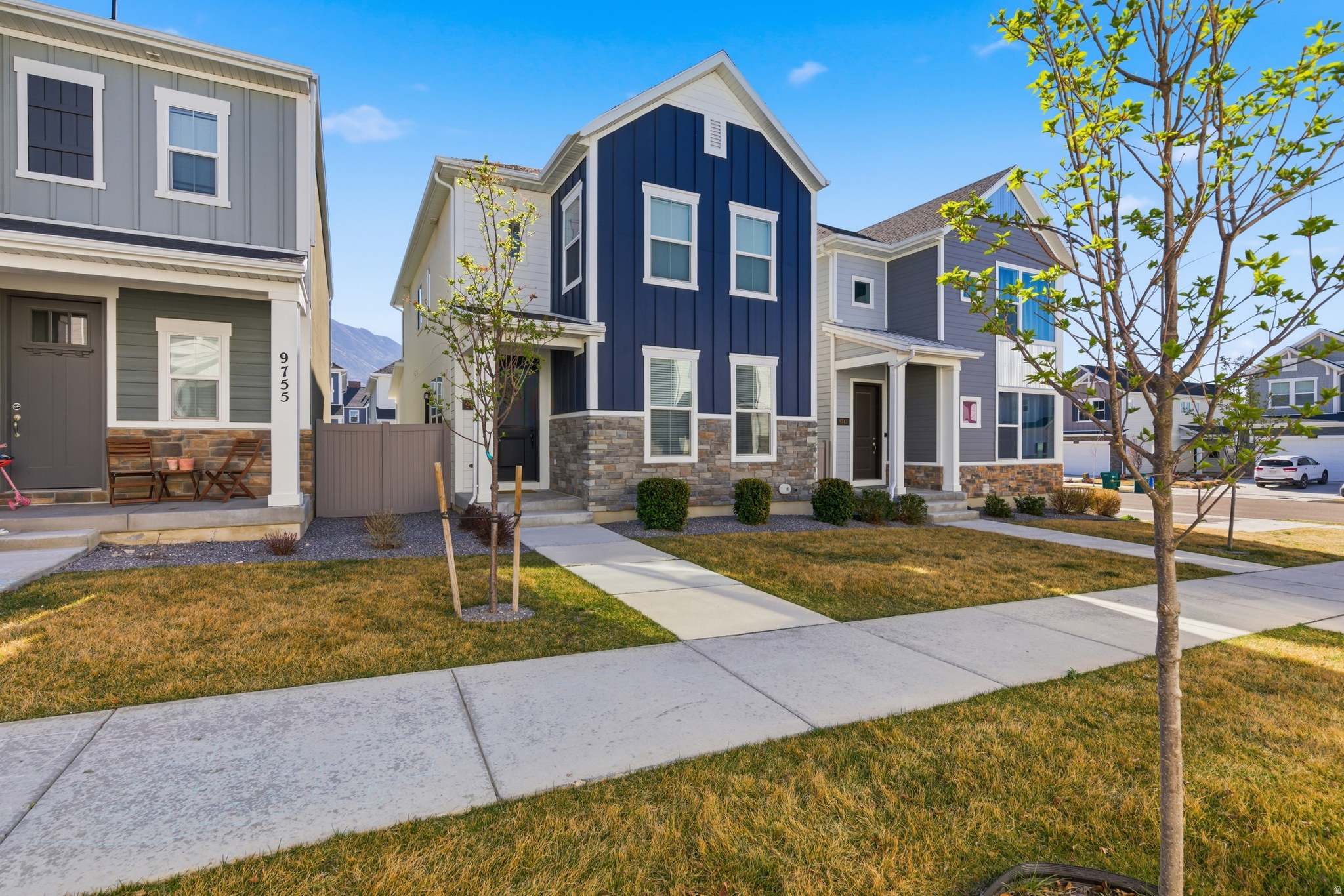 Sellers are offering $5,000.00 in concessions! Use toward a rate buydown, closing costs or lowering the purchase price. Sale also includes ALL appliances, custom built-ins, a brand new water softener + a Tesla charger in the garage! Welcome to Ridgeview in Highland! A turn-key immaculately maintained, single family home. This 2,400 sq ft home offers 3 bedrooms, 4 bathrooms, and a FULLY FINISHED BASEMENT with a dedicated space perfect for a home office, gym, or flex room.  Located just steps from the Murdock Trail, you'll love having miles of walking and biking paths right outside your door. The Ridgeview community features incredible HOA amenities including pickleball courts, playgrounds, and maintained walking trails, plus front yard maintenance is taken care of for you!   With a 2-car garage, functional layout, and access to top-rated schools, this home is an ideal fit for both families and those looking to simplify and slow down. Thoughtfully priced and located in one of Highland's most desirable communities, this is an opportunity you don't want to miss. All information herein is deemed reliable but is not guaranteed. Buyer to verify all.