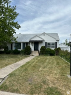 UPDATED LOGAN HOME FEATURES: 4 bedrooms, 2 baths with new kitchen cabinets and granite countertops. New kitchen island. New interior and exterior paint. New LVP flooring. New windows. This charming 1947 bungalow with an open floor plan is perfectly situated on a 0.18-acre corner lot in the heart of Logan's historic Woodruff neighborhood. Detached 2-car garage. Property is across from the street from the Cache County fairgrounds and Willow Park. This property is packed with new features and ready for your personal touch. Call for your personal showing today!