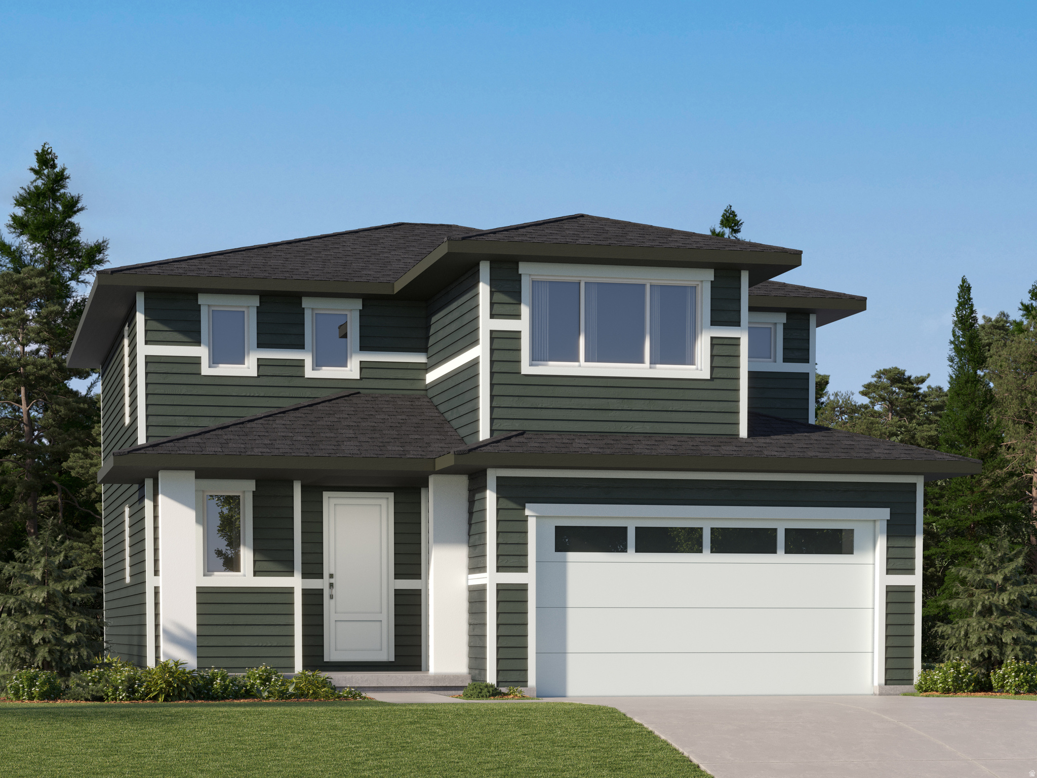 Sienna Hills - 329 - Pinnacle. Up to $15,000 in closing costs plus and additional $5,000 towards HOA reinvestment fee when financing through our preferred lender! Estimated completion in September. This home includes 4 bedrooms and 2.5 bathrooms. The main floor offers a family room, mudroom, dining area and a kitchen that boasts white cabinets and Miami Vena quartz countertops with a full basement. Upstairs has four bedrooms, including the luxurious owner's suite with walk-in closet, a convenient laundry room, and master bath suite. Square footage figures are provided as a courtesy estimate only and were obtained from builder. Buyer is advised to obtain an independent measurement. Interior photos are of same style of home but not actual home. Rendering is for illustrative purposes only