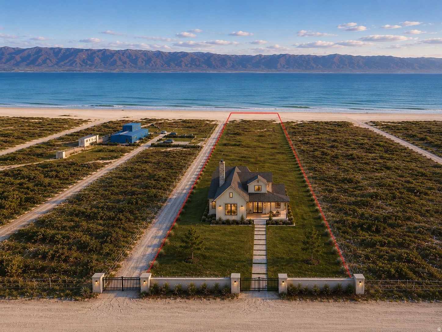Rare opportunity to own 3.92 acres of prime lakefront property on the breathtaking shores of Bear Lake. This exceptional homesite offers panoramic water views, direct lake access, and the perfect setting to build your dream home, luxury retreat, or legacy property.  Surrounded by the natural beauty of Bear Lake's famous turquoise-blue waters, this spacious parcel provides privacy, open space, and endless recreational opportunities year-round. Enjoy boating, fishing, paddle boarding, swimming, snowmobiling, and more - all right outside your door.