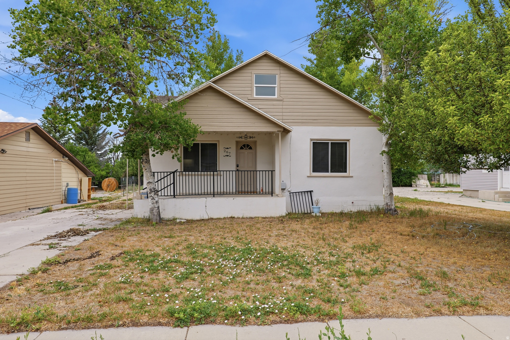 New listing in the heart of Ephraim! Whether you're looking for a primary residence or investment property this home offers incredible potential. Conveniently located just minutes from Snow College and local amenities. Major electrical updates have already been completed, including a fully updated electrical system and a brand-new house panel. The home also features a dedicated hot tub hookup, plus conduit already ran to the backyard for future power needs such as solar panels or additional outbuildings. Don't miss this versatile opportunity in one of Ephraim's most desirable locations! Two washer and dryer sets included. Square footage figures are provided as a courtesy estimate only. Buyer is advised to obtain an independent measurement. Buyer and buyer's agent/broker to verify all information.