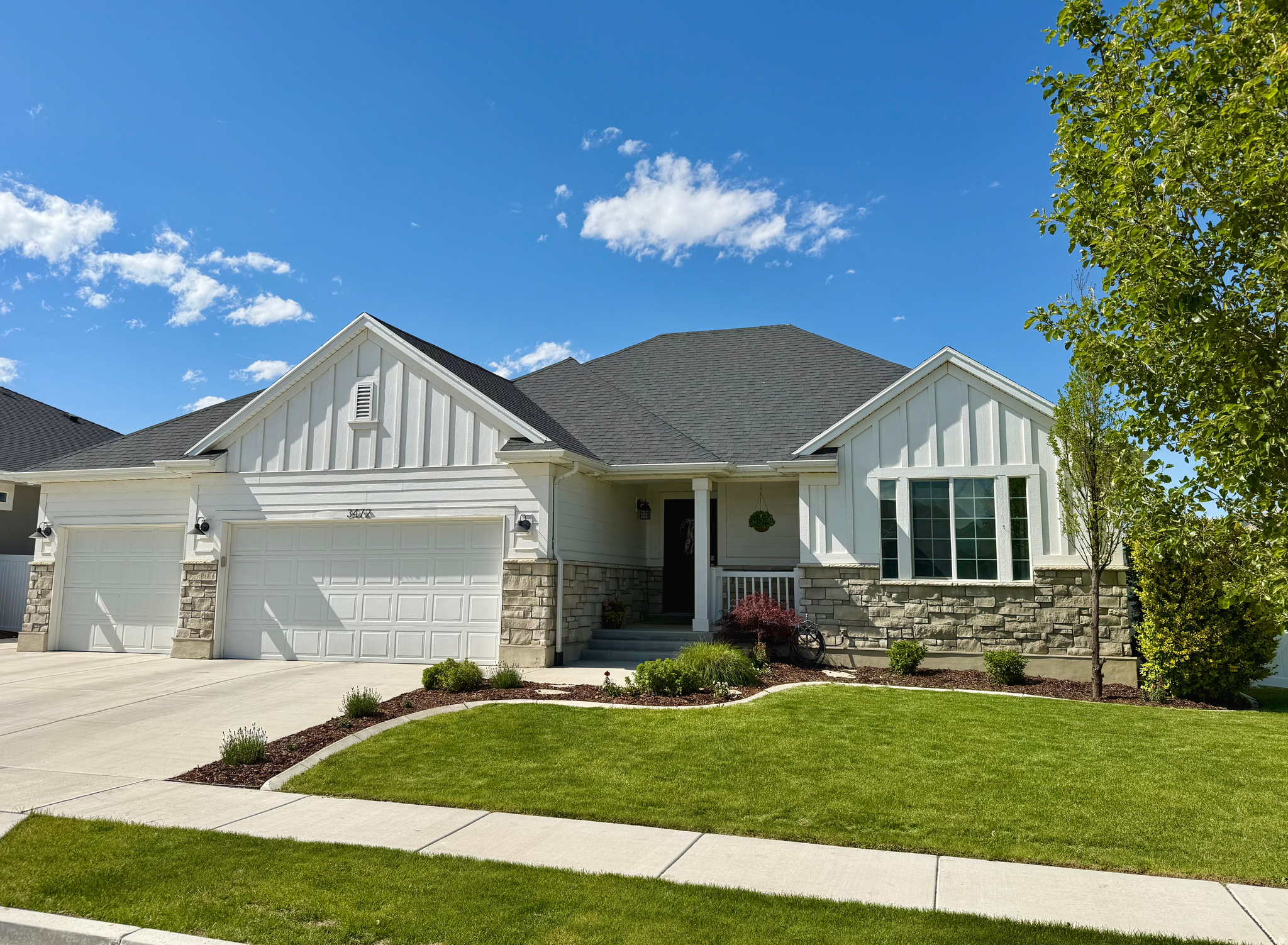 With airy vaulted ceilings, a backyard for gathering, and a prime location within the desirable Holbrook Farms neighborhood, this versatile 6-bedroom home checks all the boxes. Conveniently located one block from the elementary school, this property features a fully finished mother-in-law apartment with a separate walk-out basement entrance-perfect for multigenerational living, guests, or rental income potential.  Enjoy a fully landscaped yard and easy access to one of the area's best parks with open green space, sports fields, playgrounds, and walking trails. Homes with this much flexibility in one of Lehi's most sought-after communities rarely come available.