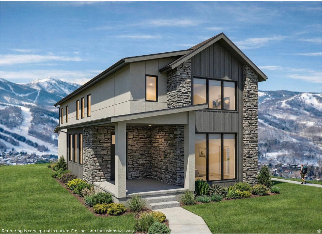 New spec home, construction starting soon. The updated Aspen plan offers plenty of space with the open main floor filled with natural light and includes 4 bedrooms, each with their own bathroom.. Silver Creek Village is one of Park City's premier master-planned communities, offering exceptional value through its amenities, location, and price point. Enjoy quick access to Historic Main Street, Deer Valley, Park City Mountain, and a 35-minute drive to Salt Lake City International Airport, along with community trails, parks, playgrounds, and a summer splash pad. *Photos are from previous build jobs or model homes, finishes will vary. Call agent for more details.