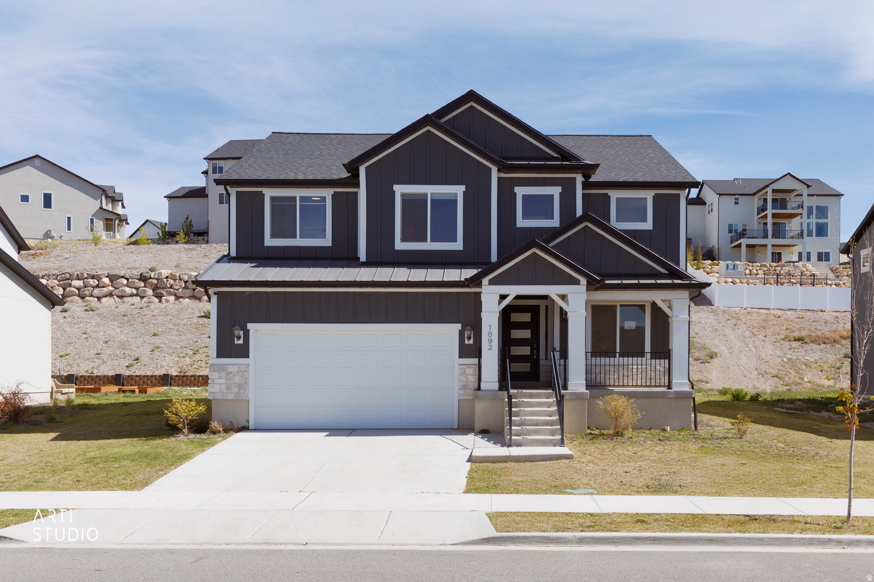 Welcome to Quailhill at Mt. Saratoga, a community featuring single-family homes, townhomes, and condominiums. The area includes parks, trails, and open space. Located near Utah Lake, The Ranches Golf Club, shopping, and dining, with access to Pioneer Crossing.  This home features the Kate floor plan with living space and layout.  Property is sold as-is.