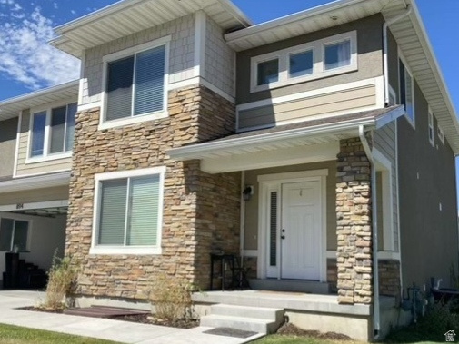 This The Ponds @Sleepy Ridge Community home is located in Orem. It is next to the Links at Sleepy Ridge Golf Course. This beautiful home has a lot of rooms and spaces for living. Fully finished basement gives you more space if you have a large family. It's also a conner lot and it gives you more open space. Upgrades are throughout the home. Schedule your showing right now and make this beautiful house to be your home!