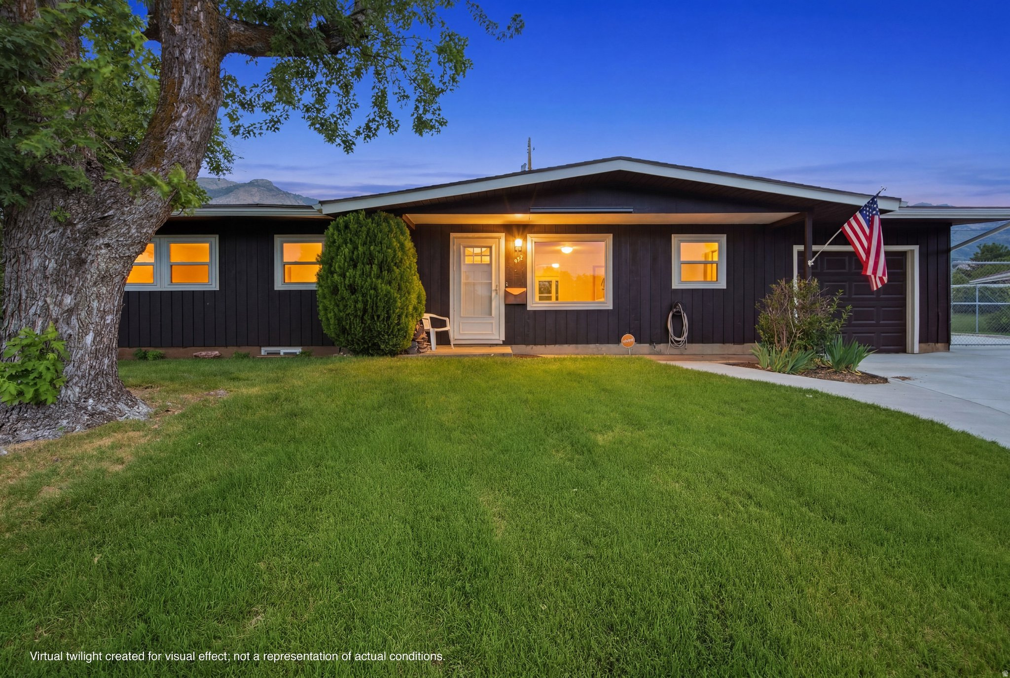 Come and see this newly listed Rambler in highly desired cul-de-sac location, near schools, parks, and shopping. This charming 5 bed 3 bath home sits on a .large 29 acre lot with a massive backyard with gorgeous mountain views. Newly painted inside and out, you'll enjoy bright daylight filling the family room and updated kitchen, which features granite counters and soft-close cabinets. Throughout the home you'll find lovely LVP and tile flooring, perfectly complementing each space. Additional features include: included washer, dryer, and refrigerator; new sprinkler system; newer furnace; powered backyard workshop; huge backyard with custom patio to entertain and relax, no rear neighbors.  Square footage figures are provided as a courtesy estimate only and were obtained from county records.  Buyer is advised to obtain an independent measurement. Buyer to verify all.