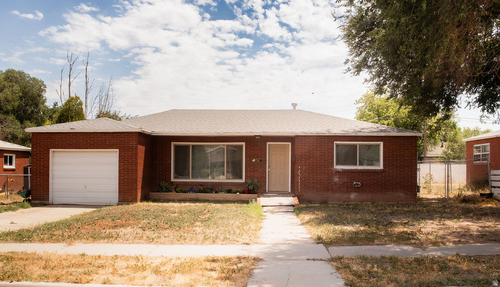 Charming brick rambler in the heart of Vernal. Features an updated kitchen, with granite countertops, travertine floors, and an open living/dining area. This is a perfect starter home or retirement pad. Priced to sell below market value.  *Square footage figures are provided as a courtesy estimate only and were obtained from Uintah County.  Buyer is advised to obtain an independent measurement.