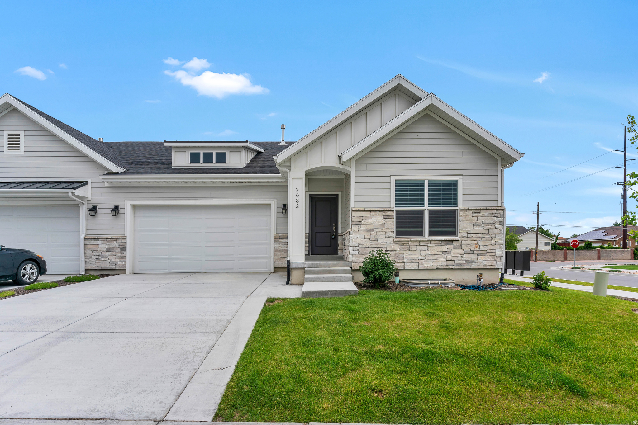 Check out this beautiful 55+ Twin-home located just west of Gardner Village. This home is maintenance free with the HOA taking care of the lawn and snow removal! Bright spacious basement is perfect to turn into an additional bedroom and family room, or a fun space for the grandkids to runaround! Owner is open to a sale or lease! Investors can purchase, must be rented out to someone 55+.