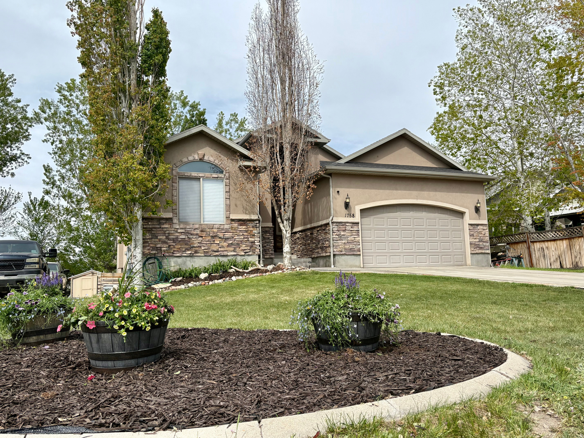 The SELLER IS OFFERING A $10,000 CLOSING COST CREDIT TO USED BY THE BUYER FOR A LONG OR SHORT TERM BUY DOWN,or as needed for any closing costs. Spacious Family Home on a Quiet Cul-de-Sac, in a family friendly neighborhood.Close to Shopping,great schools,parks and yet still in a secluded location. Welcome to this beautifully designed 6-bedroom, 3 full bathroom home that offers space, comfort, and convenience in one perfect package. Tucked away on a quiet cul-de-sac, this home is ideal for those seeking privacy while still being close to schools, shopping, and everyday essentials.  Inside, you'll find two large family rooms, perfect for entertaining, relaxing, or creating separate living and media spaces. The large kitchen provides ample room for cooking and gathering, while the generously sized bedrooms ensure comfort for everyone.  Step outside to enjoy a big backyard, ideal for outdoor entertaining, play, and ready for future customization. A 2-car garage adds extra convenience and storage. Some images have been digitally enhanced for marketing purposes.