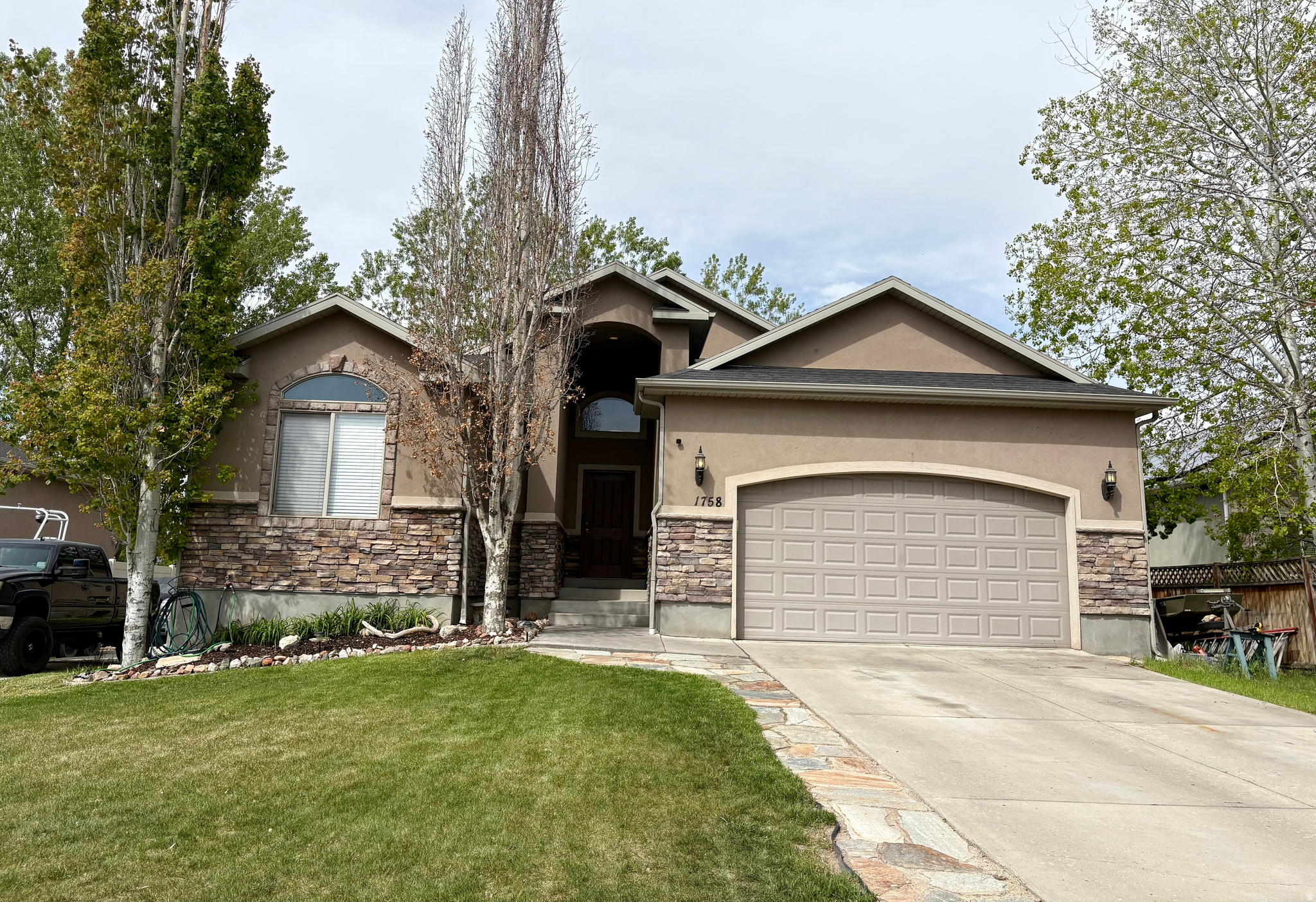 The SELLER IS OFFERING A $10,000 CLOSING COST CREDIT TO USED BY THE BUYER FOR A LONG OR SHORT TERM BUY DOWN,or as needed for any closing costs. Spacious Family Home on a Quiet Cul-de-Sac, in a family friendly neighborhood.Close to Shopping,great schools,parks and yet still in a secluded location. Welcome to this beautifully designed 6-bedroom, 3 full bathroom home that offers space, comfort, and convenience in one perfect package. Tucked away on a quiet cul-de-sac, this home is ideal for those seeking privacy while still being close to schools, shopping, and everyday essentials.  Inside, you'll find two large family rooms, perfect for entertaining, relaxing, or creating separate living and media spaces. The large kitchen provides ample room for cooking and gathering, while the generously sized bedrooms ensure comfort for everyone.  Step outside to enjoy a big backyard, ideal for outdoor entertaining, play, and ready for future customization. A 2-car garage adds extra convenience and storage. Some images have been digitally enhanced for marketing purposes.