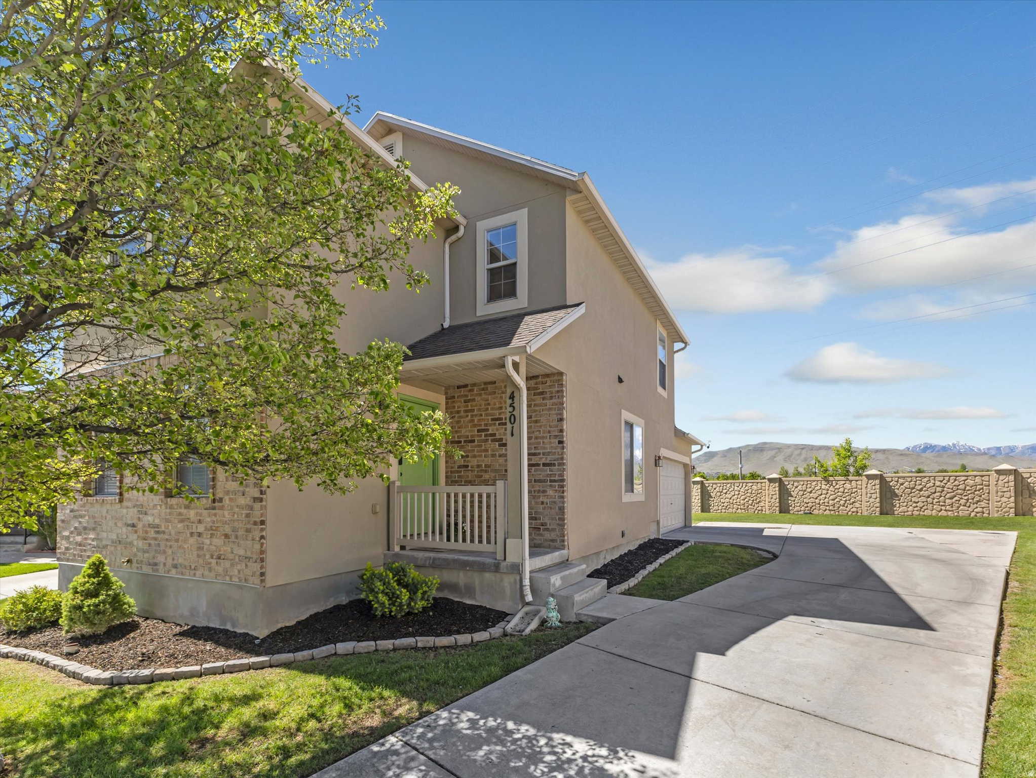 Beautiful home in a highly desirable gated community with an unbeatable location near shopping, theaters, gyms, and easy access to Bangerter Highway. Seller has done a full home inspection, sewer scope and radon test available to buyer. This  cozy home features a large primary suite with a walk-in closet and convenient upstairs laundry. Enjoy the finished basement. This home combines comfort, style, and convenience in one exceptional package.  HOA Covers so many utilities and maintains grounds for you as well as snow removal.  VA Assumable Mortgage ONLY if full certificate can be released.   Square footage figures are provided as a courtesy estimate only and were obtained from county records.  Buyer is advised to obtain an independent measurement.