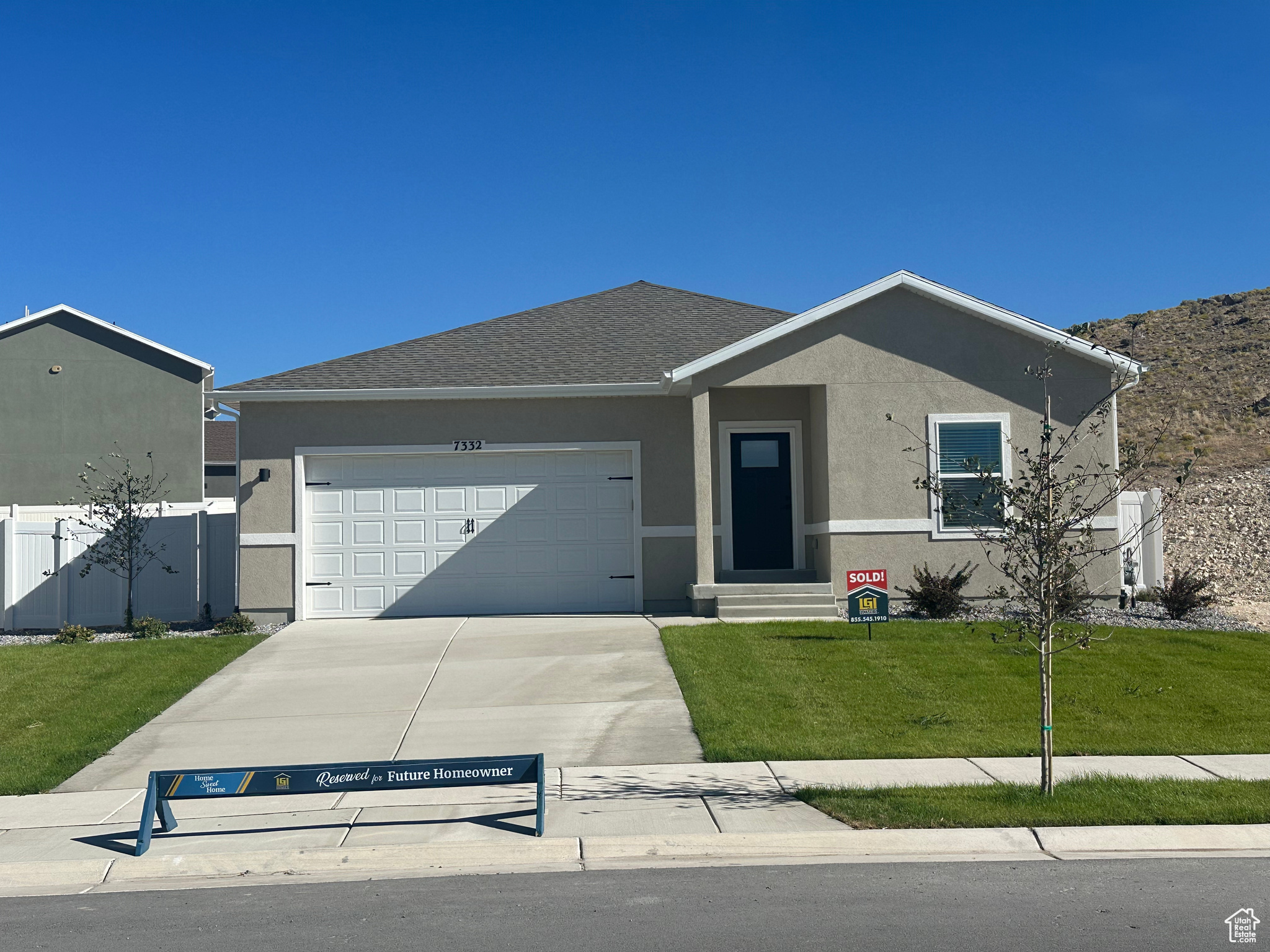 No neighbors behind you! Front yard landscaping done! Plenty of room inside and outside the home to make it your own. come see for yourself the beautiful home that could be yours.