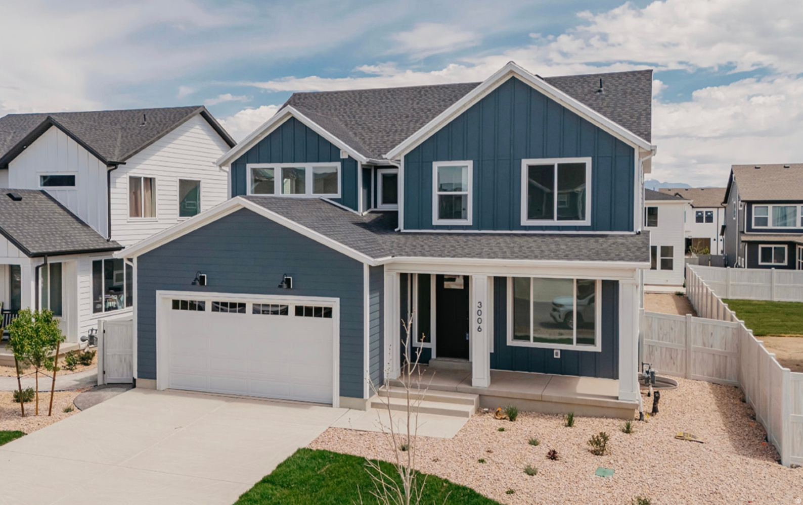 The Keystone is a stunning two-story home with over 3,500 sq. ft. of space, offering both grandeur and comfort. It features a study at the entrance, leading into an open-concept kitchen and living room with a wall of windows and a large sunroom. The main floor also includes a mudroom, powder room, and spacious pantry. Upstairs, a loft separates the primary suite from the other two bedrooms. The primary suite serves as a peaceful retreat with a luxurious bathroom-including a walk-in closet, while the other bedrooms share a full bathroom. Natural light fills the home, creating a calm and refined atmosphere. This home is located in Firefly, the master-planned community built specifically for kids to live life unplugged. Stop fighting over screen time and start reconnecting in an environment engineered to encourage play. Firefly isn't just a neighborhood, it's a 350+ acre network of parks, trails, and amenities designed to inspire adventure and activity. The day you move in, your kids will be enjoying the skate and wheels park, the bike pump track, the downhill mountain bike course, pickleball and basketball courts, neighborhood playgrounds, and miles of trails. Is your child shy? Firefly has the region's only full-time Activities Director curating weekly activities and events for all ages, encouraging families and neighbors to connect in nature. Located in Eagle Mountain, Firefly is an easy commute to the Silicon Slopes, with close proximity to shopping and entertainment. Just 40 miles south of Salt Lake City and 30 miles north of Provo, it's one of Utah County's fastest-growing cities. Book a tour of this beautiful Candlelight home, explore all the amenities, and see for yourself why Firefly is the best place in Utah to raise your kids.