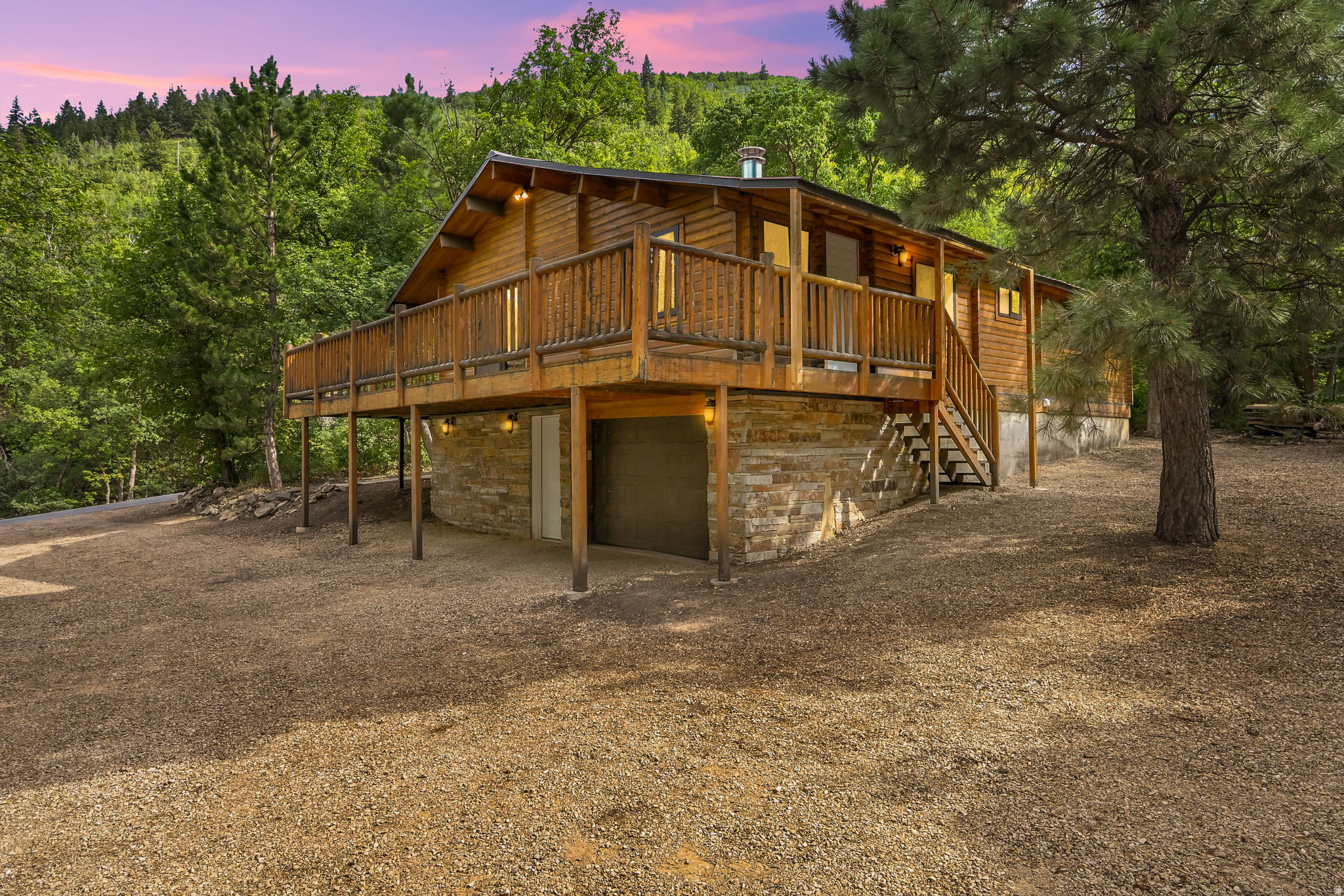 Escape to your own mountain retreat in Oak Haven, where this beautifully remodeled cabin is ready to enjoy from day one. Thoughtfully updated while preserving its authentic mountain charm, this inviting retreat offers the perfect blend of comfort, character, and timeless appeal. With 1,408 square feet of beautifully designed living space, soaring vaulted ceilings create an open, airy feel that makes the interior remarkably spacious. Whether you're gathering around the dramatic floor-to-ceiling rock fireplace, relaxing on the wraparound deck beneath the pines, or preparing meals in the beautifully updated kitchen, every space has been designed to make weekends, holidays, and family traditions unforgettable. Simply arrive, unpack, and start enjoying everything mountain living has to offer. Located just minutes from downtown Midway, this peaceful retreat offers the perfect balance of privacy and convenience with easy access to restaurants, shopping, golf, world-class skiing, hiking, fishing, boating, and endless outdoor recreation. Whether you're looking for a private family getaway or a mountain retreat to enjoy for generations, this exceptional property is ready to welcome you home.