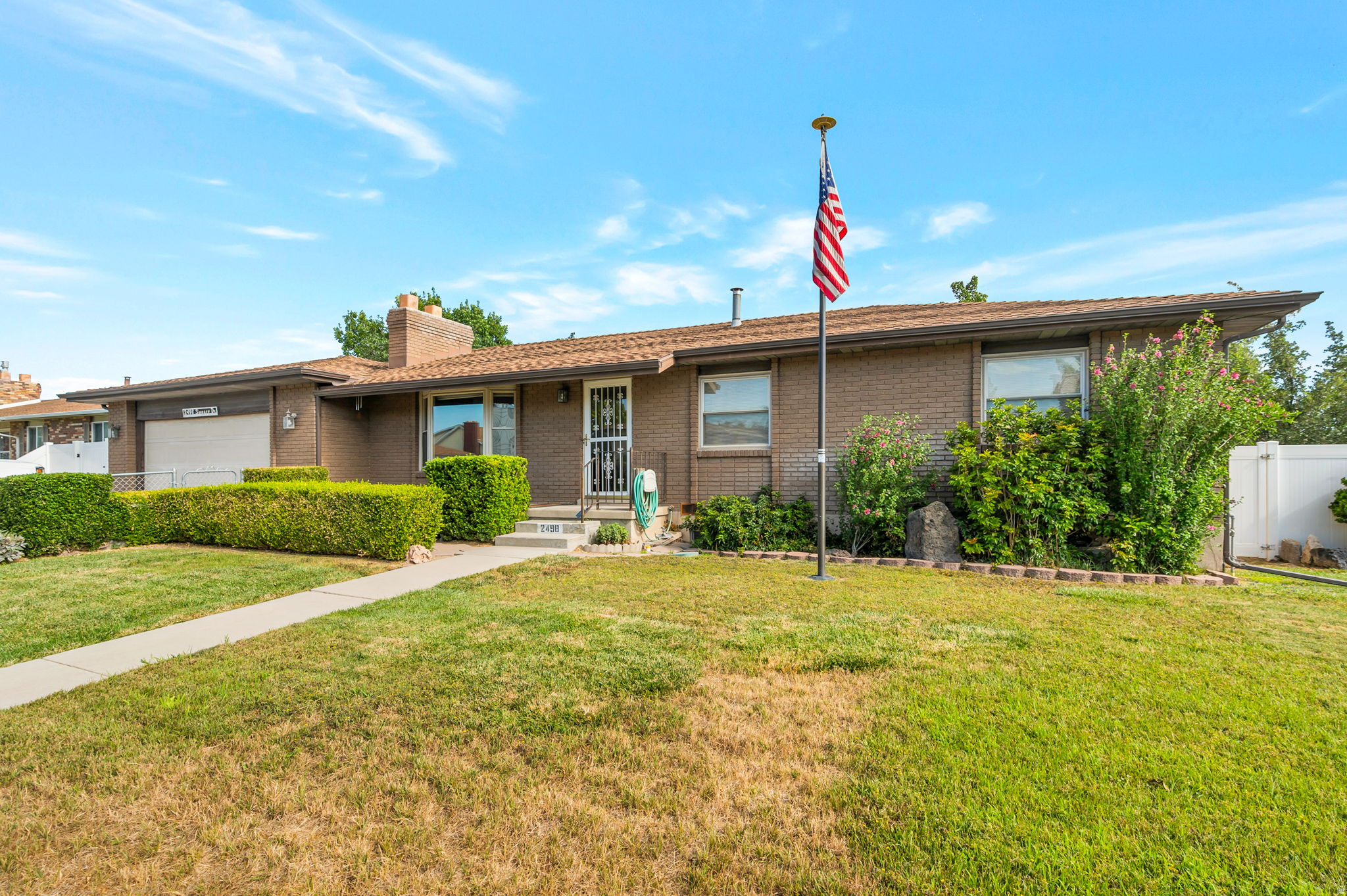 Location, Location, Location.  This wonderful Taylorsville rambler is close to the Taylorsville Temple, Valley regional softball complex, Taylorsville library and rec. center, freeway access, etc! With 3 bedrooms on the main level and a separate basement apartment with its own private entrance through the attached garage, this property offers incredible potential for multi generational living or future rental income.  Increase your investment by finishing the basement to your liking and needs.  This home includes a brand new HVAC system installed in 2026. The main level has been freshly painted and is ready to move in. Outside, you will find a fully fenced front and backyard, perfect for pets, kids or added privacy. Enjoy relaxing or entertaining on the large-covered back deck and take advantage of the rare second driveway with an approx. 40 ft. covered carport, ideal for a motorhome, boat, trailer or additional vehicles. Come check out this great home.