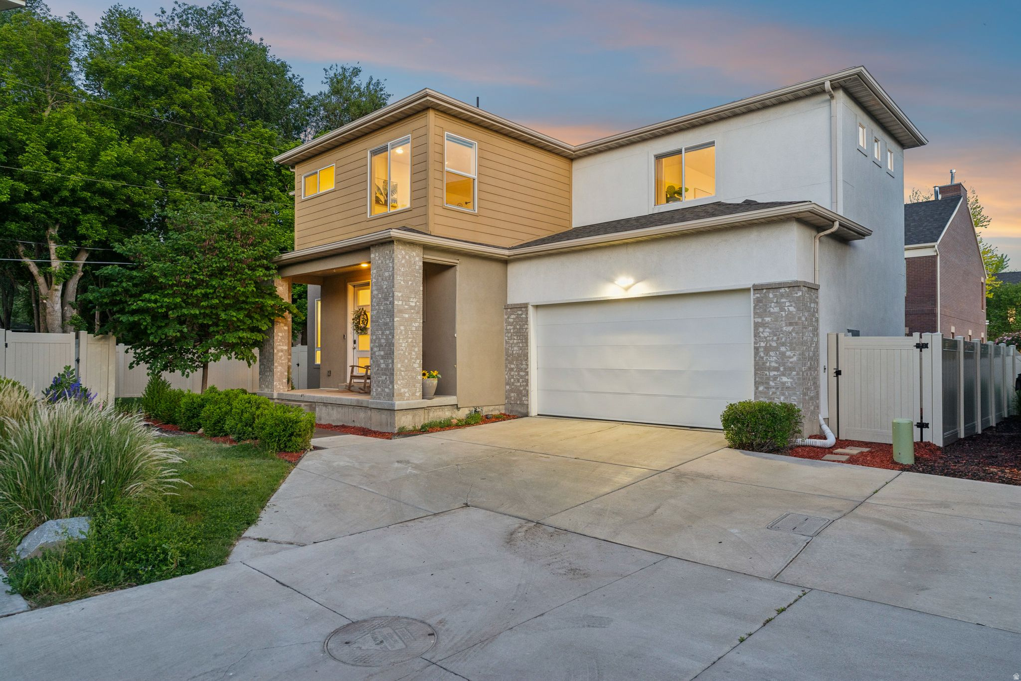 Welcome home to this modern 3-bed, 2.5-bath Millcreek home with 9ft ceilings on the main floor, a huge primary suite, and a private yard. This house is smart-home ready with voice-controlled SONOS (throughout the home), lights, and even automatic shades. This Garbett Homes design puts a heavy emphasis on efficiency and is even already wired for you to install solar!  It also features a large 2 car garage with an 8 ft garage door and an unfinished basement ready for a 4th bed, bath, and family room.  On top  of that you have a fantastic location AND no HOA! Walk to local restaurants, groceries, and shopping.  Enjoy being just 4 minutes from Big Cottonwood Regional Park and minutes from canyon access.  No need to worry about value either, this house JUST appraised at slightly above list price!  Check out that 3D tour and then call for your private tour.