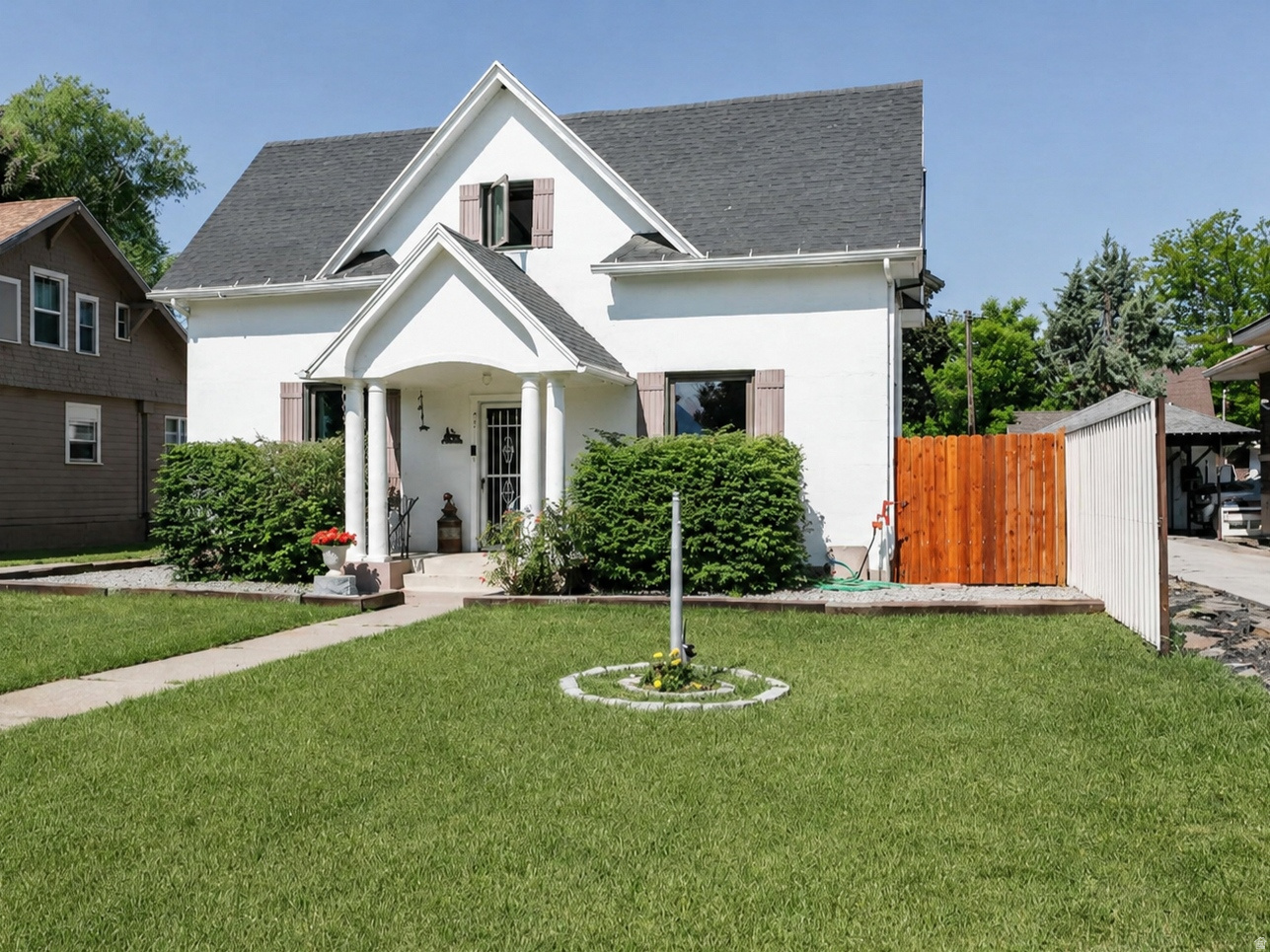 PRICE IMPROVEMENT! Welcome to your new home in downtown Preston, close to fairgrounds, ball fields and parks.  This 5 bedroom /  2 bath with 2766 square feet home has had many updates throughout including newer a/c unit, new energy efficient windows and a newer roof. Keeping the charm and character of an older home but allowing for modern conveniences.   Your own private backyard with covered porch  is waiting for you to relax and enjoy the summer evening and hustle and bustle of summer in town!  Call for your private showing today.  Square footage figures are provided as a courtesy estimate only- Buyer is advised to verify.