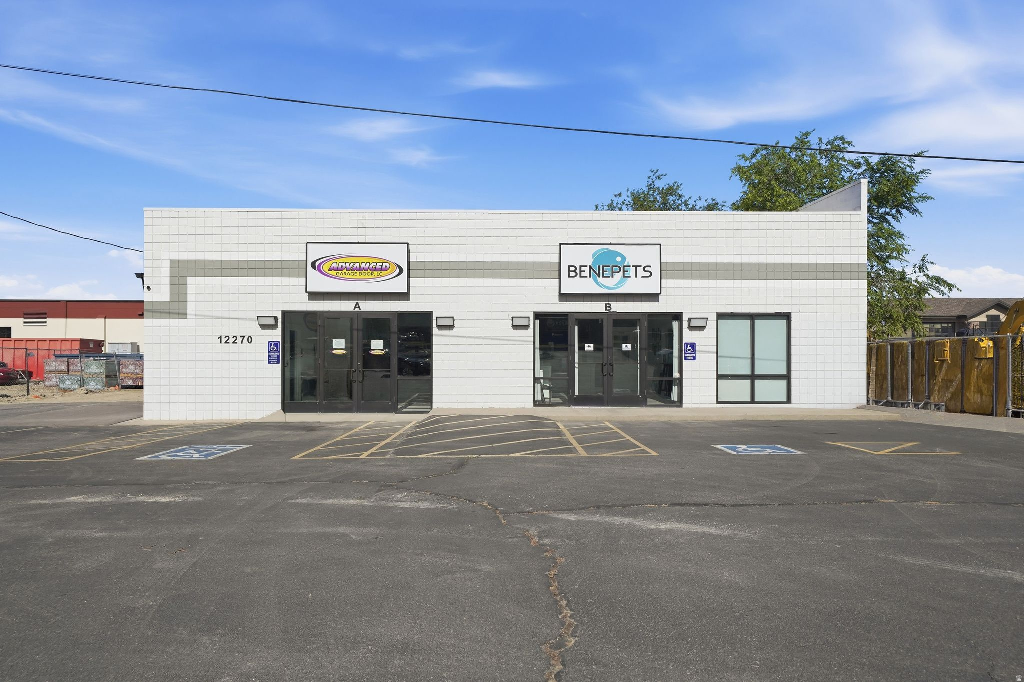 Rare opportunity to acquire a 5,800 SF retail/warehouse investment property situated on 0.57 acres in one of Draper's most desirable commercial corridors. The property is fully leased to two established tenants, providing stable cash flow and long-term income security.  Tenants include Advanced Doors, a well-established garage door company with a long-term lease in place through July 2034, and Bene Pets, whose lease runs through December 2028, creating future upside potential through rental rate increases upon renewal. Both tenants are on NNN leases, providing investors with stable income and minimal landlord responsibilities.  The property also features 24 parking stalls and offers excellent access to Interstate 15 and the surrounding Salt Lake Valley. Combining long-term tenancy and a premier location, this asset presents a compelling investment opportunity. Offered at a 6.0% CAP rate.  Square footage figures are provided as a courtesy estimate only and were obtained from County Records. Buyer is advised to obtain an independent measurement.