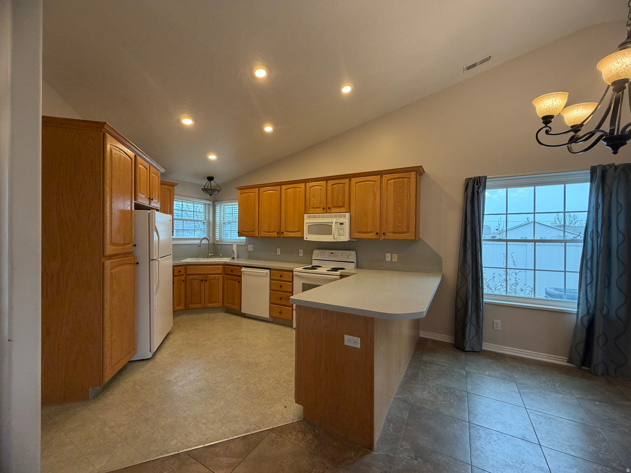 This is a spacious home in a quiet & beautifully kept 55+ community in American Fork. You'll love the one level living with master bedroom with updated shower, and another bedroom or office on the second floor. Open layout for entertaining with french doors out to the patio, vaulted ceiling, and lots of natural light. Shady yard with mature trees, spaces to plant flowers, and raspberries. New furnace and A/C in 2023. New garage door and roof in 2024. Refridgerator, washer, dryer are included. Come make this yours! Square footage figures are provided as a courtesy estimate only and were obtained from UT County.  Buyer is advised to obtain an independent measurement.