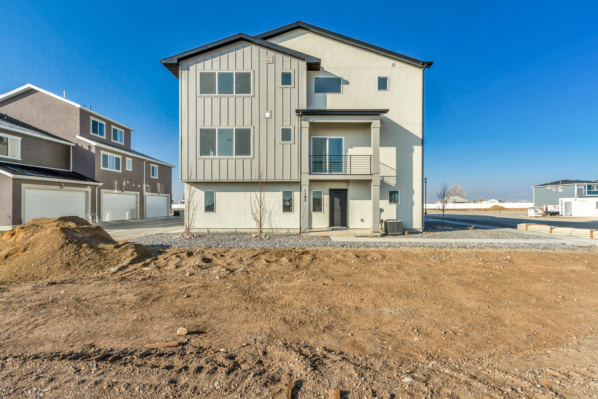 Option 1: As low as 3.75% on an FHA 5/1 ARM, 3.99 % Conventional 7/6 ARM  OR Option 2: As low as 4.5% on a 30-year fixed FHA, 4.875% 30 year fixed Conventional, Restrictions apply: Contact us for more information. Welcome to the Kensington plan in the sought-after Harmony Place community in Salem, where modern design meets everyday comfort. The kitchen is beautifully appointed with premium stainless steel gas appliances, stylish pendant lighting over the island, and 42" upper cabinets, offering both function and sophistication. The primary suite is a true retreat with dual sinks and a shower featuring a cultured marble surround. Two additional baths provide convenience and style, each with undermount sinks and quartz countertops. Additional highlights include 9-foot ceilings on the main floor, elegant double doors at the den, upgraded railing on both levels, and an 8-foot garage door. With its thoughtful design, upscale finishes, and inviting spaces, the Kensington plan at Harmony Place is the perfect place to call home.
