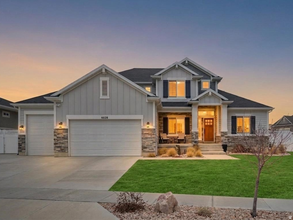 Unbeatable Value & 100% Finished Luxury by Symphony Homes Experience the perfect fusion of expansive living space and thoughtful high-end design in this meticulously maintained Symphony Home. Positioned as the standout value leader in Orchard Heights, this property offers nearly 5,000 square feet of fully utilized living space at the most competitive price per square foot in the area. The main level defines modern elegance with soaring ceilings, a dedicated executive office, and a grand family room that transitions seamlessly into a gourmet chef's kitchen. Highlights include upgraded cabinetry, premium granite countertops, double wall ovens, a gas range, and a massive social island supported by a clever walk-through pantry-perfect for both high-end entertaining and daily utility. The primary suite serves as a true main-floor retreat, featuring a spa-inspired bath with a separate soaking tub, walk-in shower, and an oversized custom closet. Key Differentiation & "Zero-Waste" Utility: 100% Finished Basement: Unlike many local listings, every square foot here is fully finished and functional. This includes a massive recreation/game room, additional guest bedrooms, and kitchenette rough-ins-providing instant multi-generational or entertainment potential without the $100k+ expense of finishing a new build. Total Space Utilization: Even specialized areas like the space under the porch and utility rooms are fully integrated into the home's functional footprint. Elite Exterior Package: The corner-lot curb appeal is enhanced by a permanent Jellyfish programmable lighting system. Outdoor enthusiasts will appreciate the rare inclusion of two large, dedicated RV spaces alongside a 4-car tandem garage with EV charging. Skip the construction wait and the hidden costs of finishing a yard or basement. With mature landscaping, premium window coverings, and a finished backyard already in place, this home represents a significant value proposition for the discerning buyer seeking more space and higher quality for their investment.