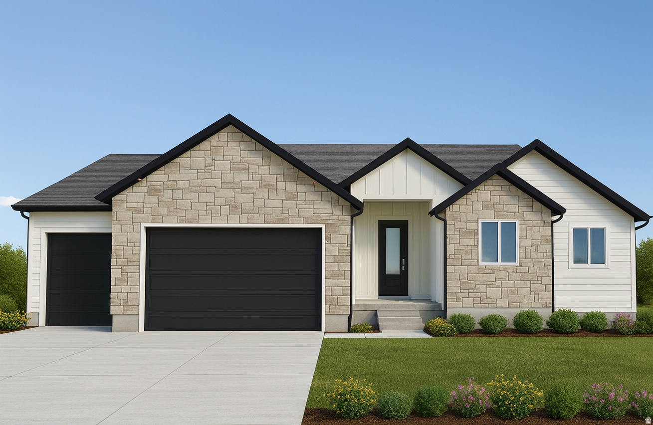 UNDER CONSTRUCTION - Welcome to The Lauren at Cowboy Estates. Seller is offering a $24,000 incentive when using one of the seller's preferred lenders. Situated on a .50-acre lot, this thoughtfully designed home features vaulted ceilings in the primary bedroom and living room, LED disc lighting, and ceiling fans in both the living room and primary bedroom. The Lauren Plan offers bright, open-concept living with a gourmet kitchen ideal for entertaining. Warm, elevated finishes throughout create a space that is both inviting and functional ready for your next chapter.